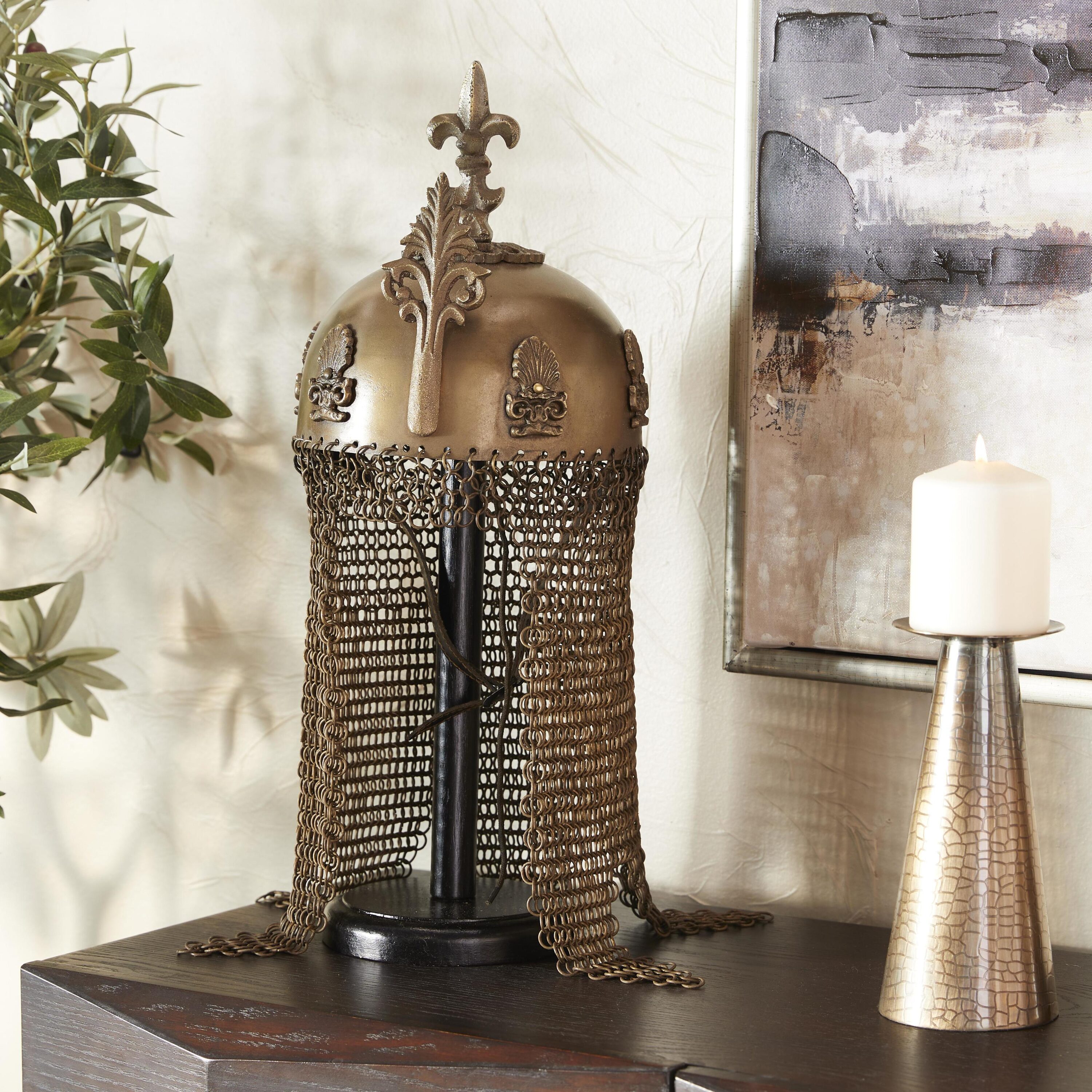 Grayson Lane 82625 Gold Iron Art deco Sculpture