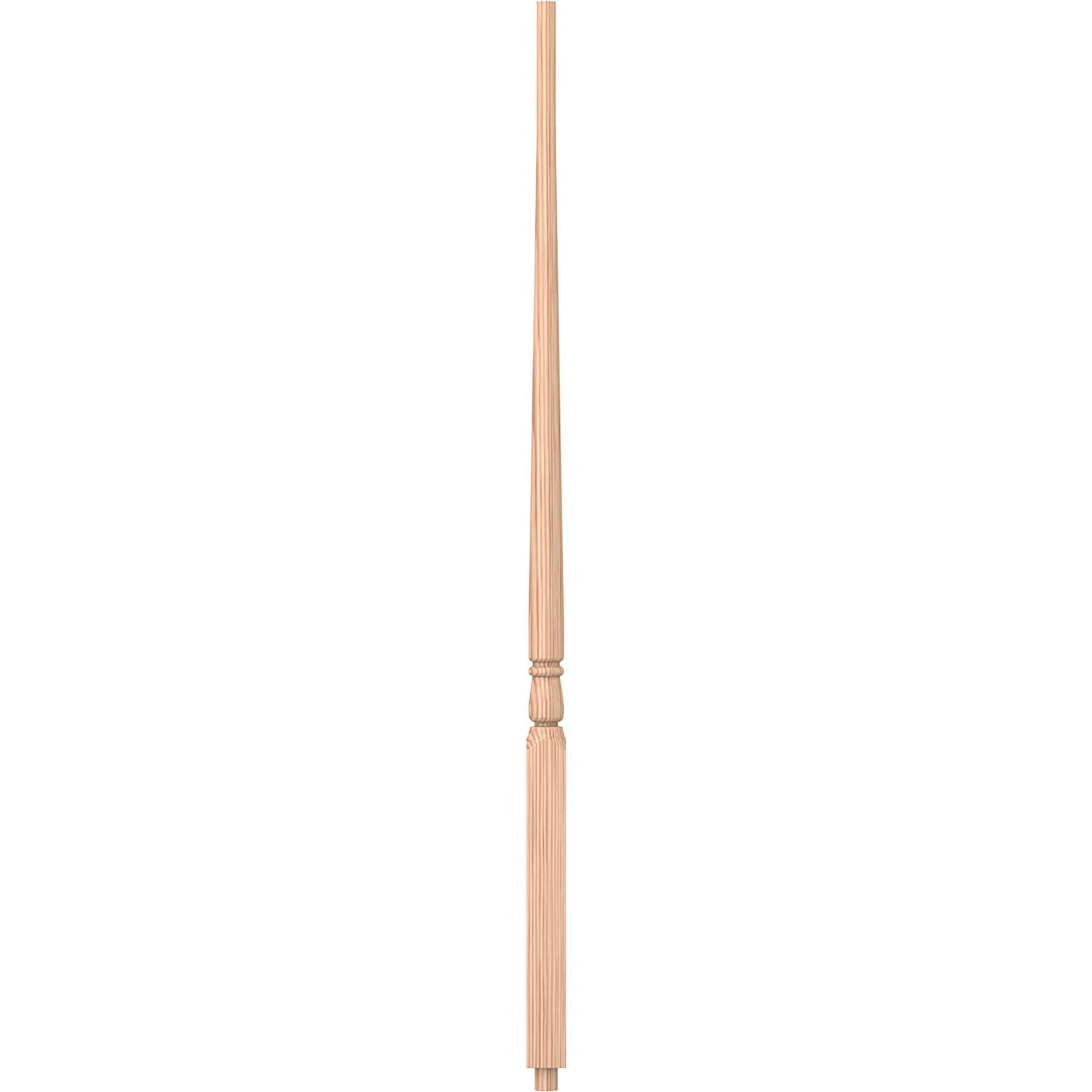 L.J. Smith Stair Systems S-5015-H 34 34-in x 1.25-in Unfinished Hemlock Pin Top Stair Baluster