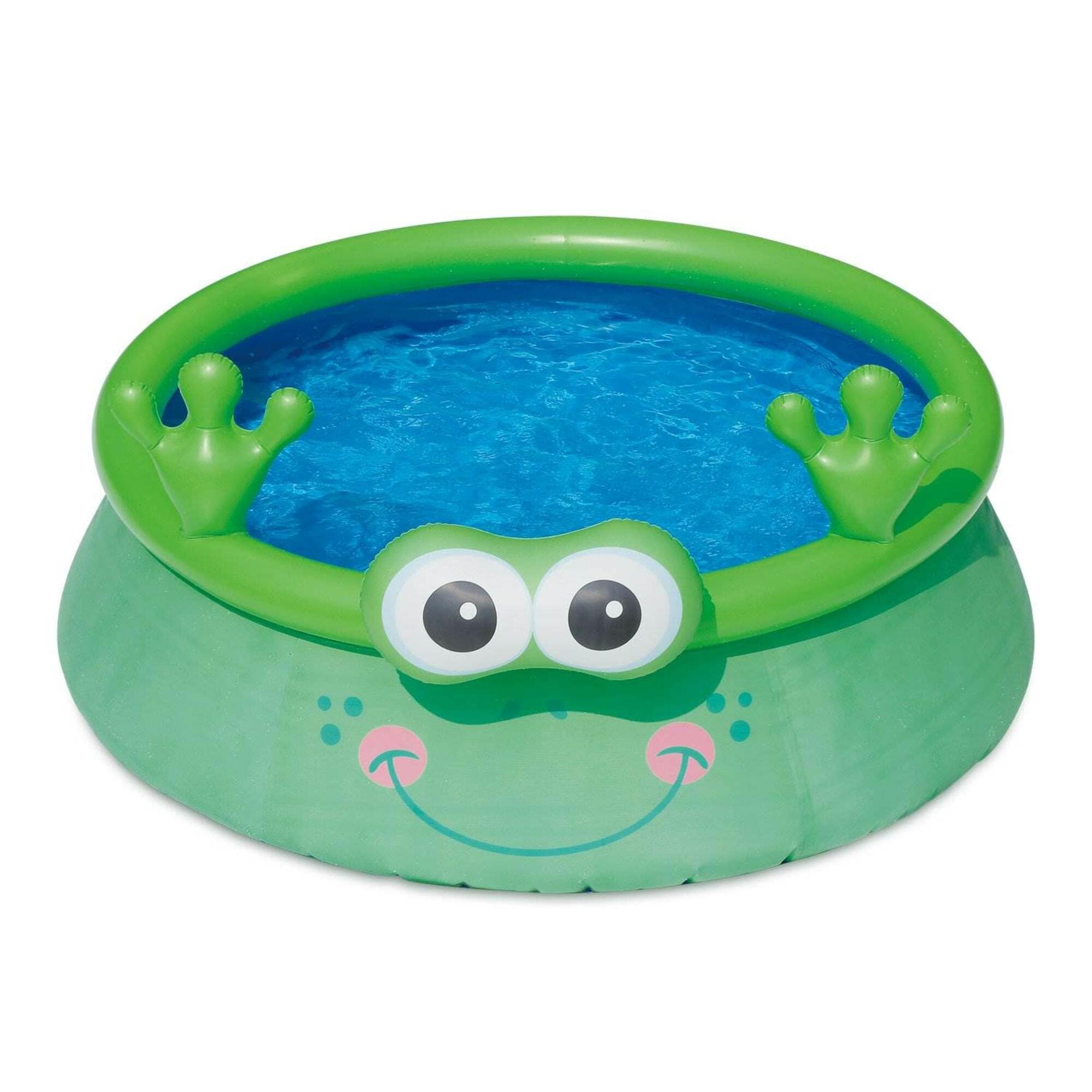 Summer Waves 137370 6-Feet x 6-Feet x 20-Inches Inflatable top ring Round Above-Ground Pool