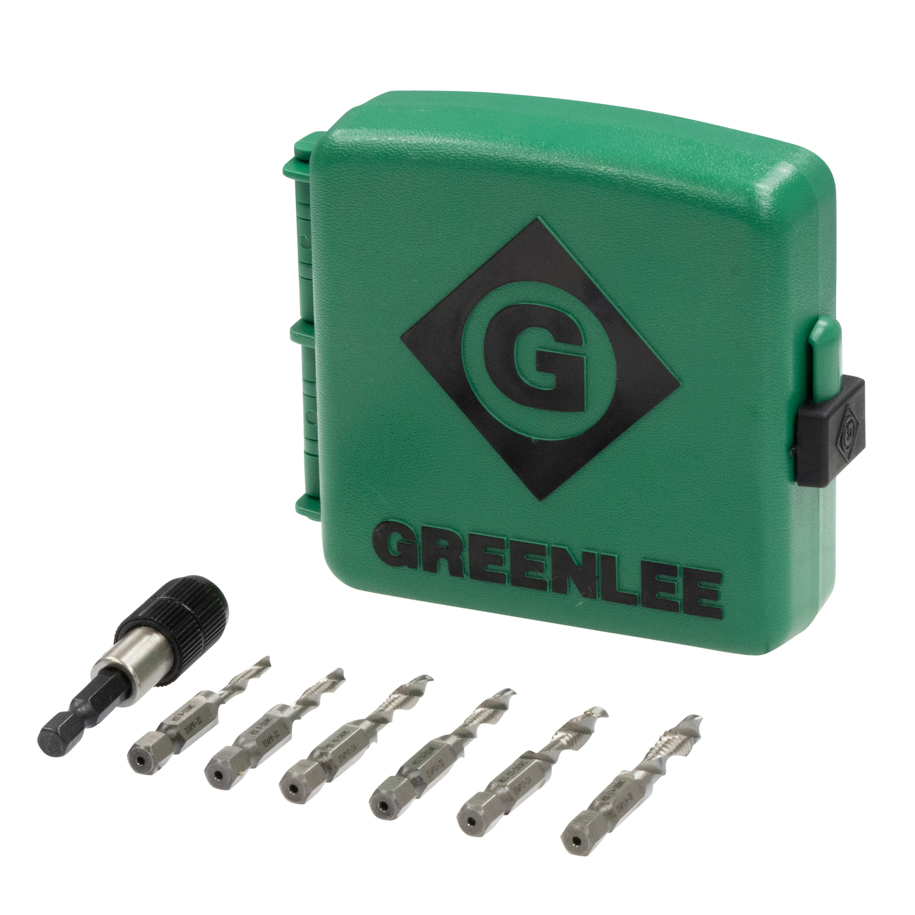 Greenlee Drill Tap 5 Piece 2 14 In High Speed Steel Jobber Length