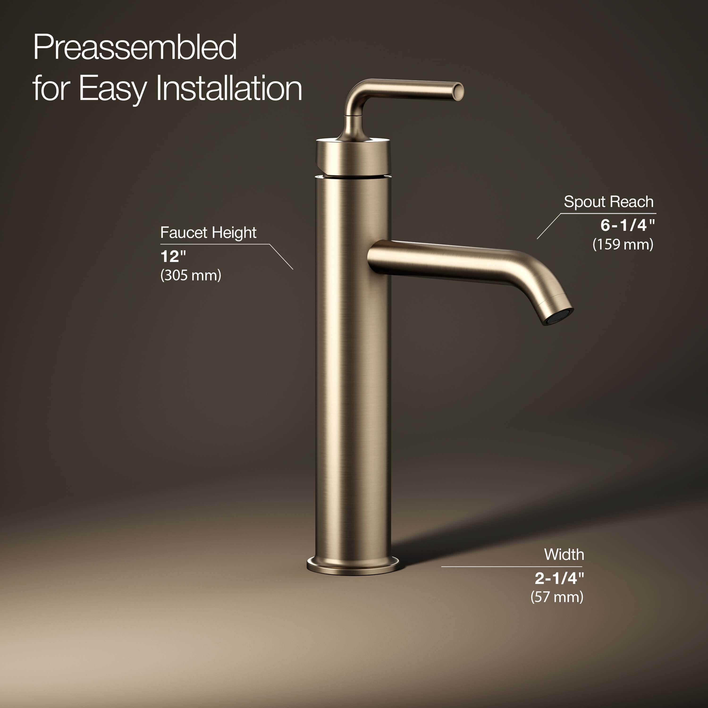 KOHLER 14404-4A-BV Lavatory-Faucets - View #4