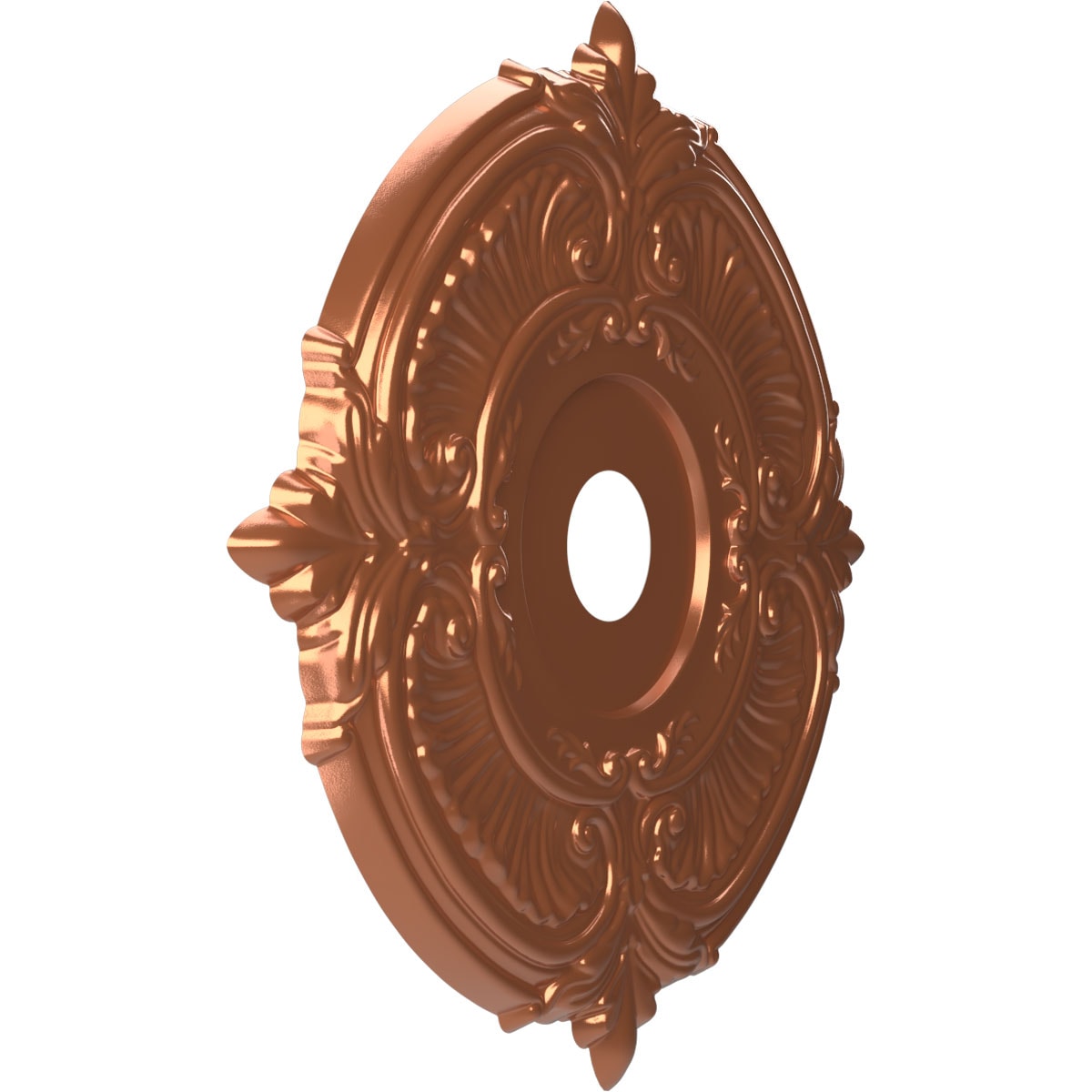 Ekena Millwork CMP22ATBCO Ceiling-Medallions - View #2