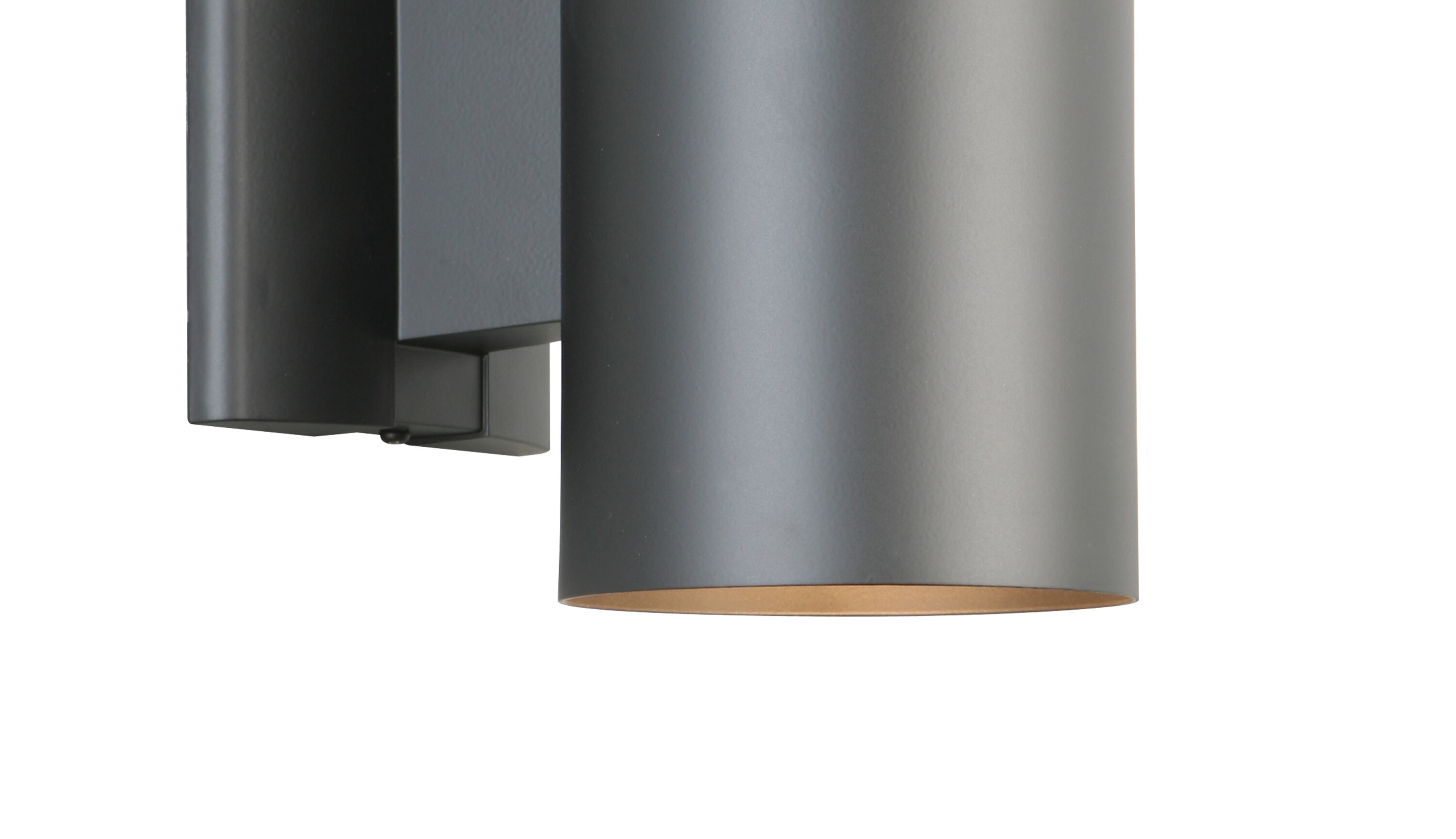 Project Source 1-Light 7-in Dark Wall Outdoor department Black the in Lights Matte Outdoor at Wall Light Sky