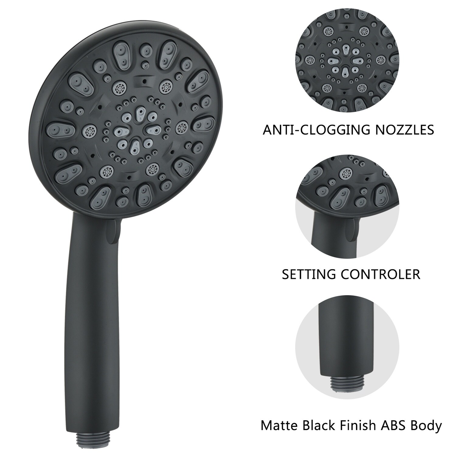 SunJet VBQYAAU1D1MN Fixed-Showerhead - View #7