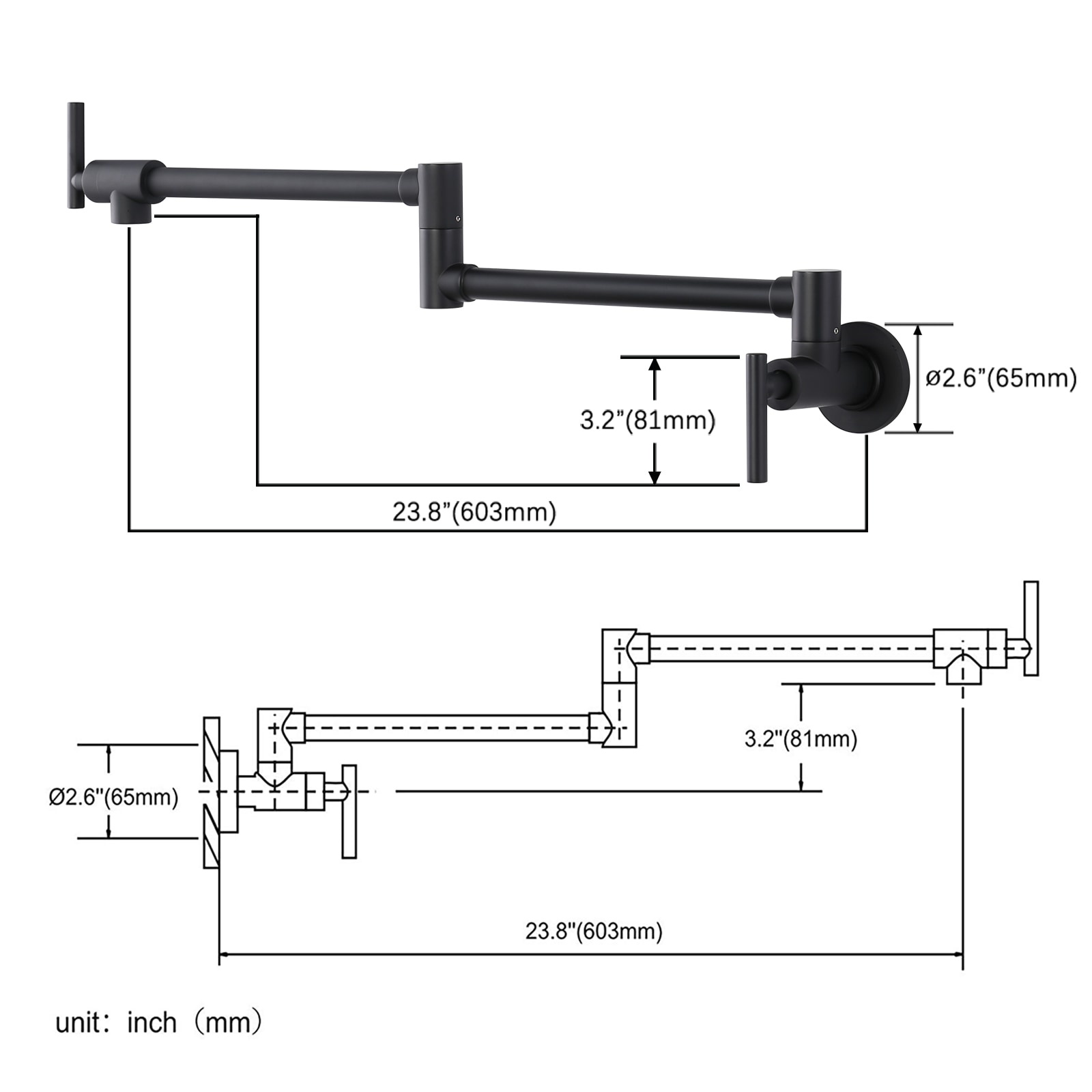 WOWOW 2311200B-LW Kitchen-Faucets - View #4