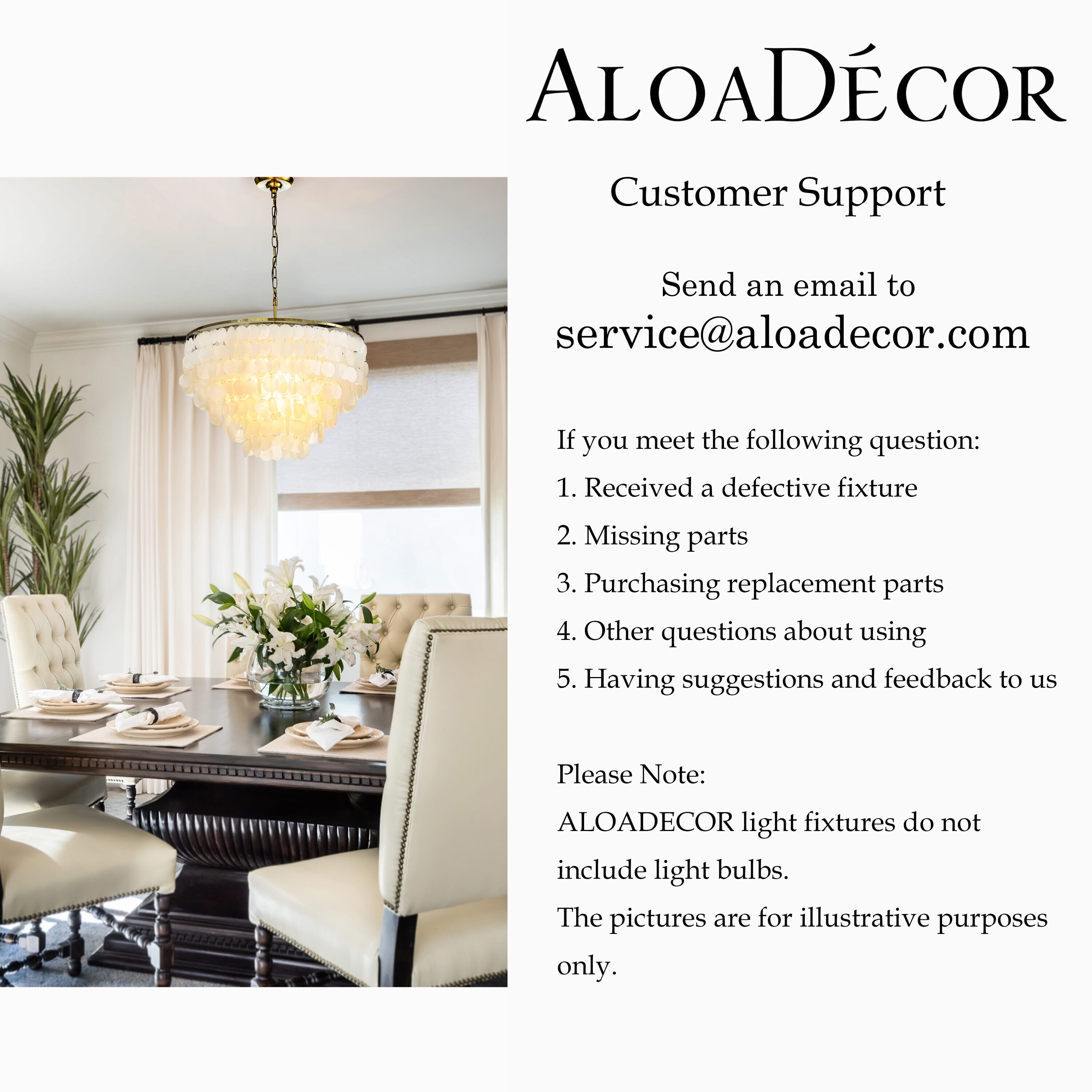 AloaDecor Lighting L7035D6011A b090015 - View #6