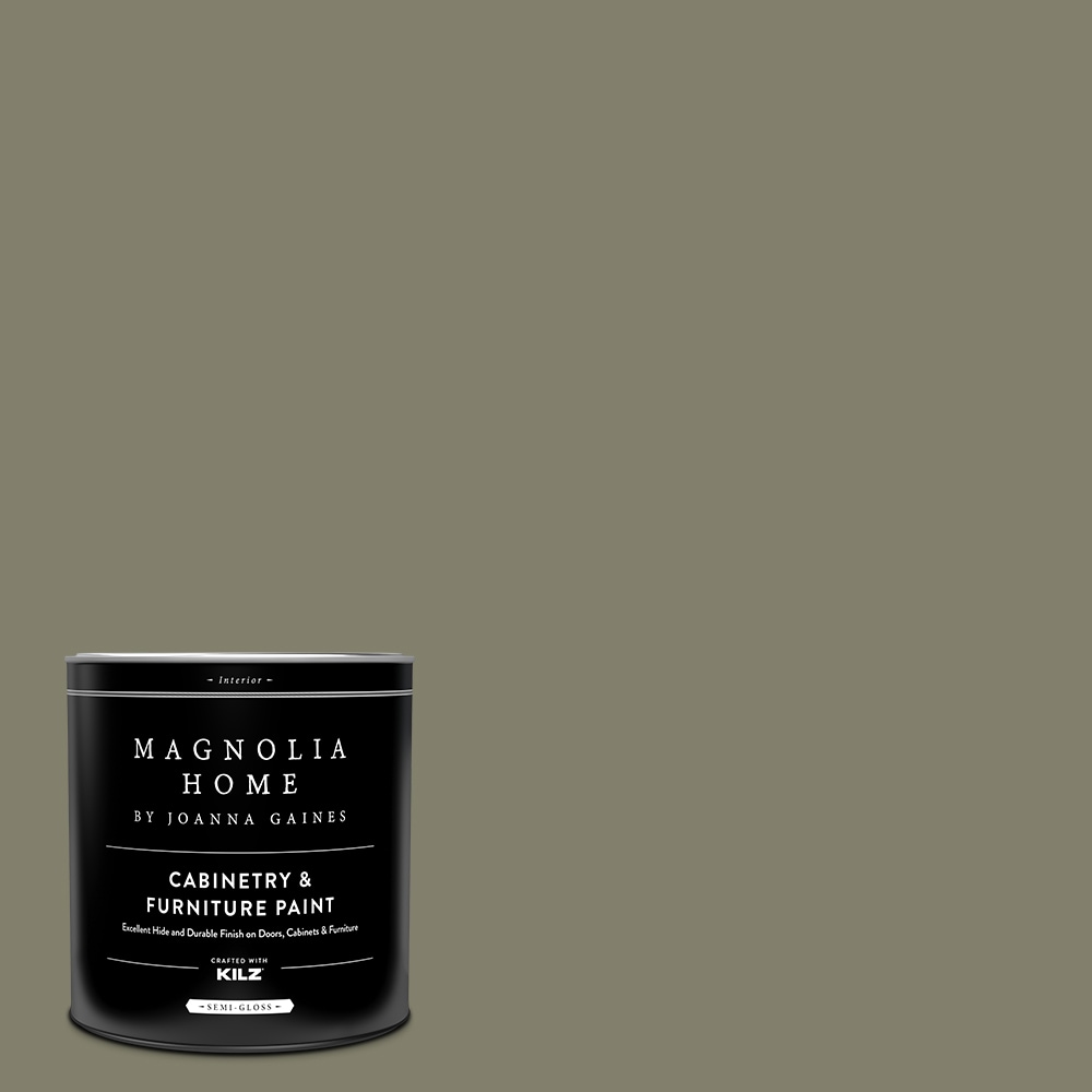 Magnolia Home MAG078-4082239  by Joanna Gaines Semi-gloss Garden Party MAG078 Tintable Cabinet Furniture Paint Enamel ( 1-quart )