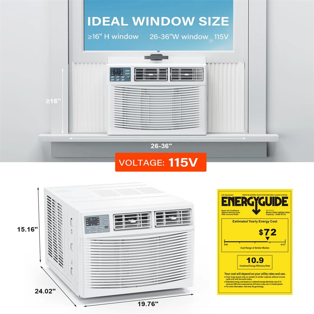 Rovsun LO1G46000626 Window-Air-Conditioners - View #5
