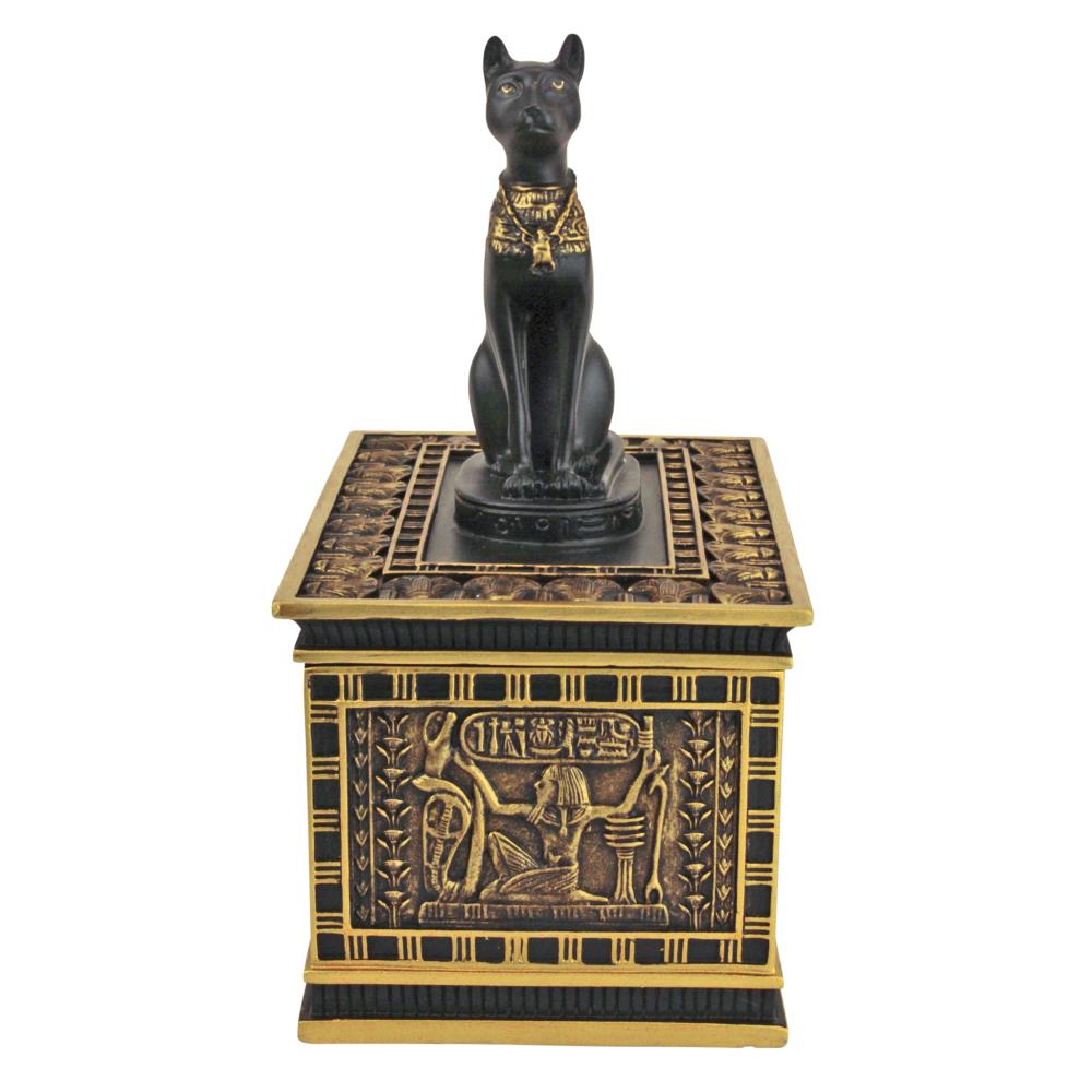 Design Toscano WU74309 Multiple Colors/Finishes Resin Casual Decorative Box