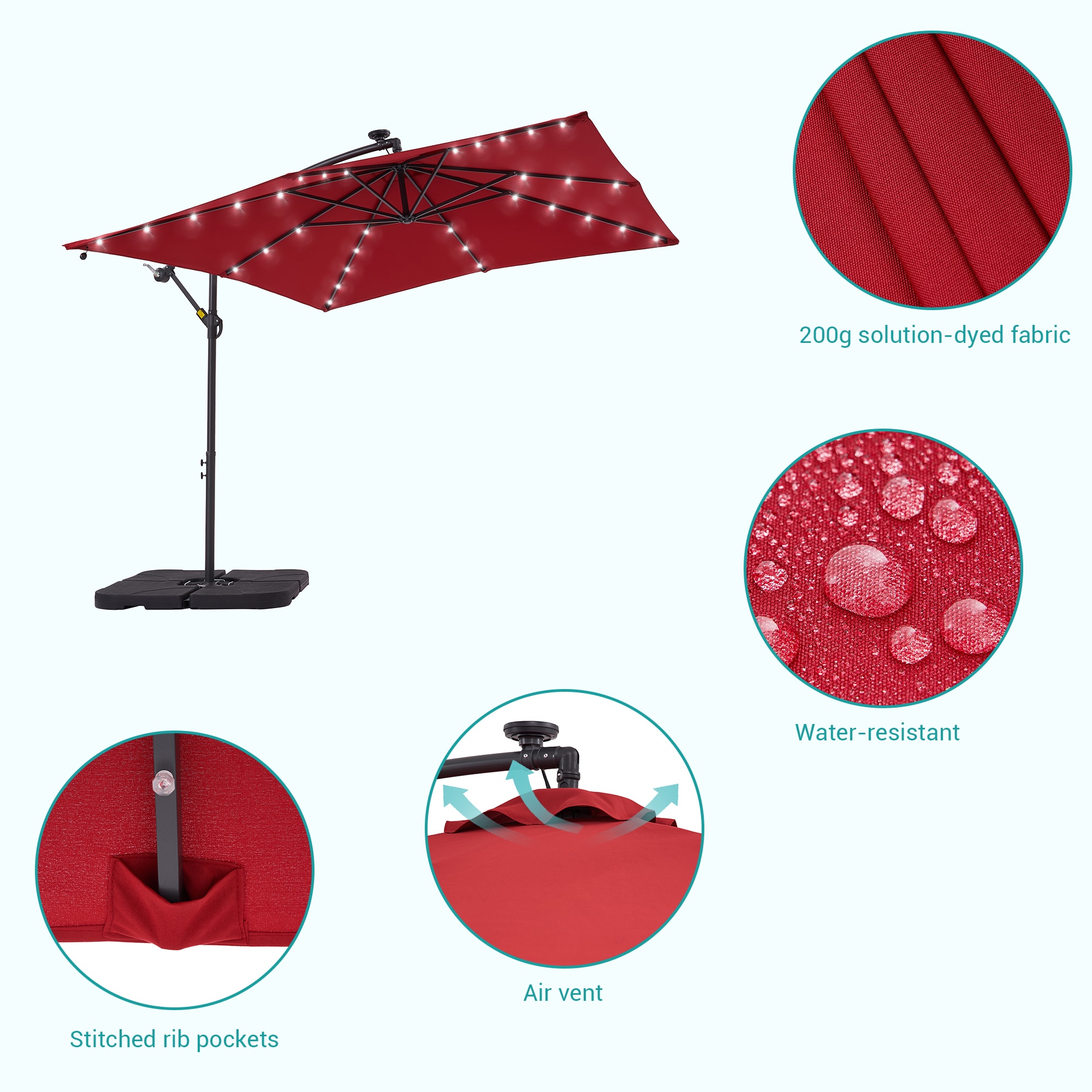 ACEGOSES LW-61RD Umbrellas-2 - View #3