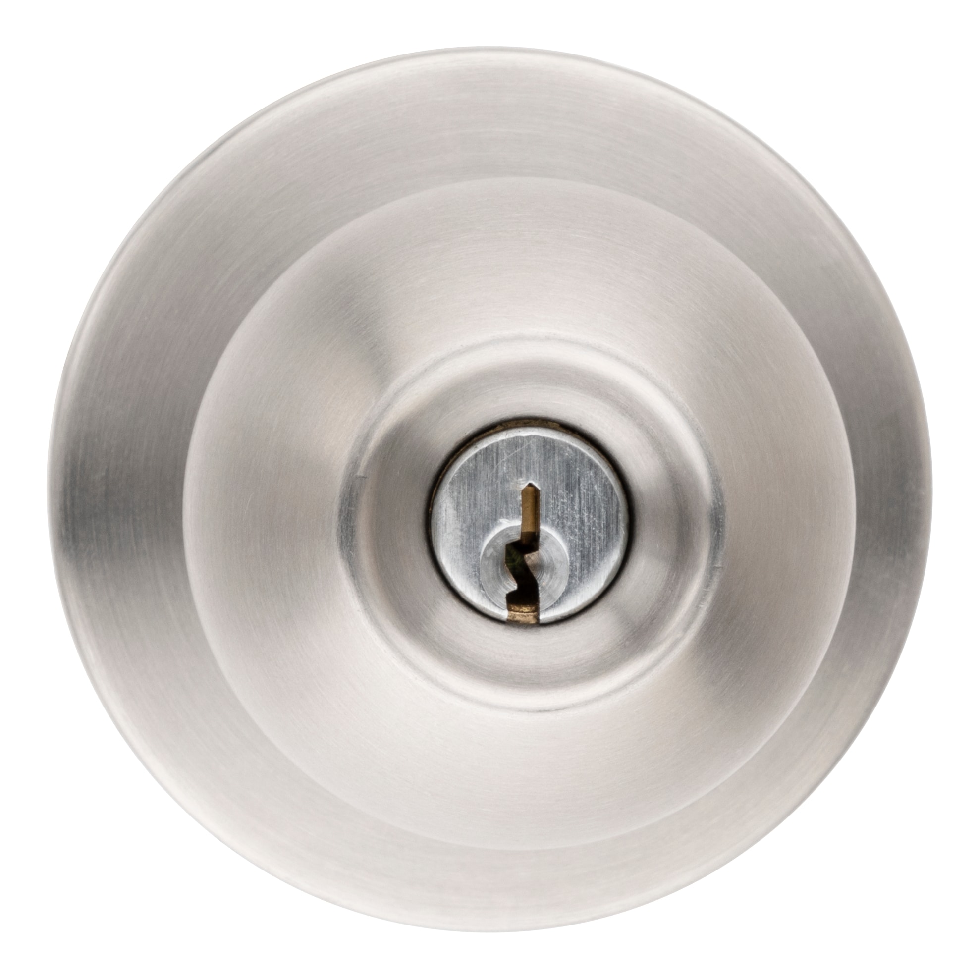 Tell Manufacturing KT2100 Empire Satin Stainless Steel Interior Keyed Entry  Door Knob