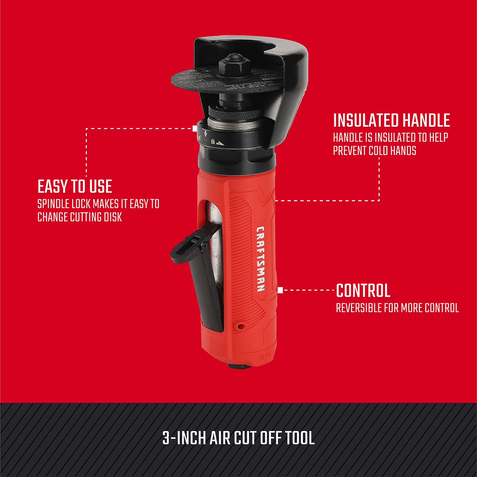 CRAFTSMAN 3-in Cut Off Tool in the Air Cut-Off Tools department at