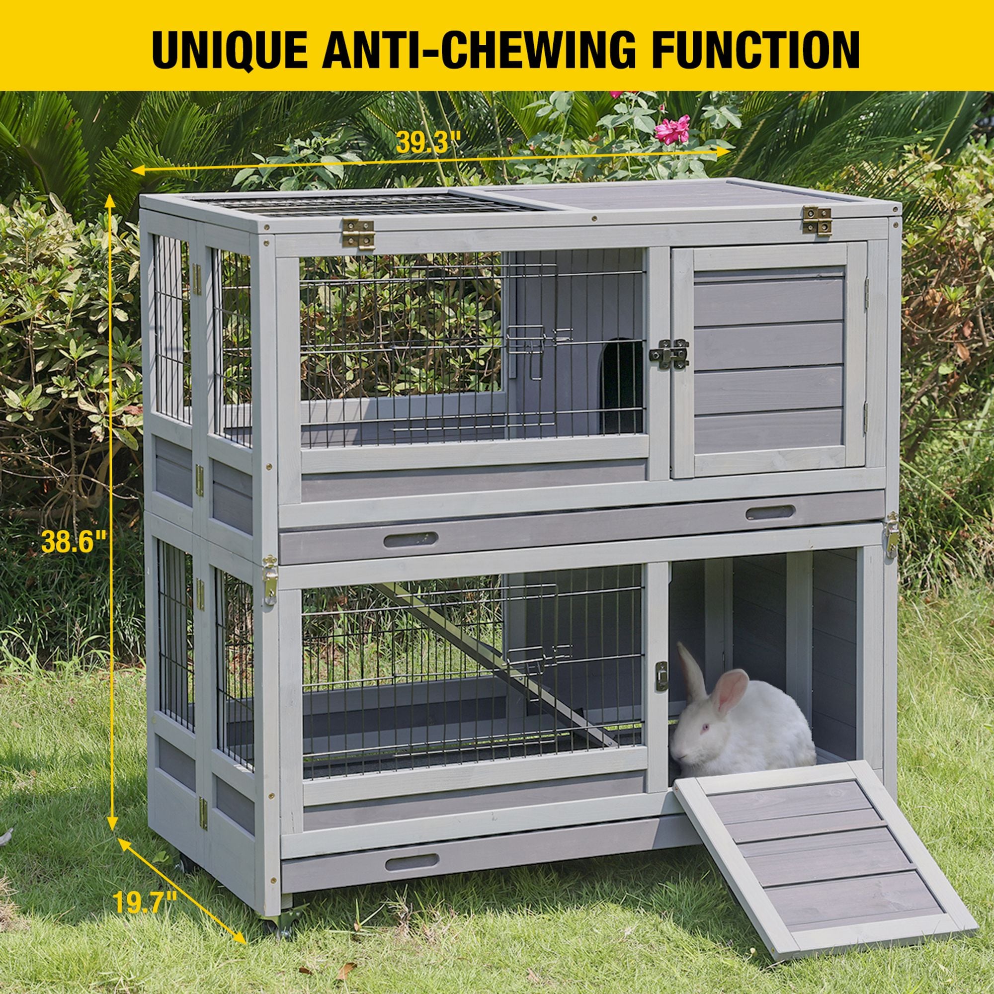 Aivituvin AIR18-F Chicken-Coops-Rabbit-Hutches - View #6