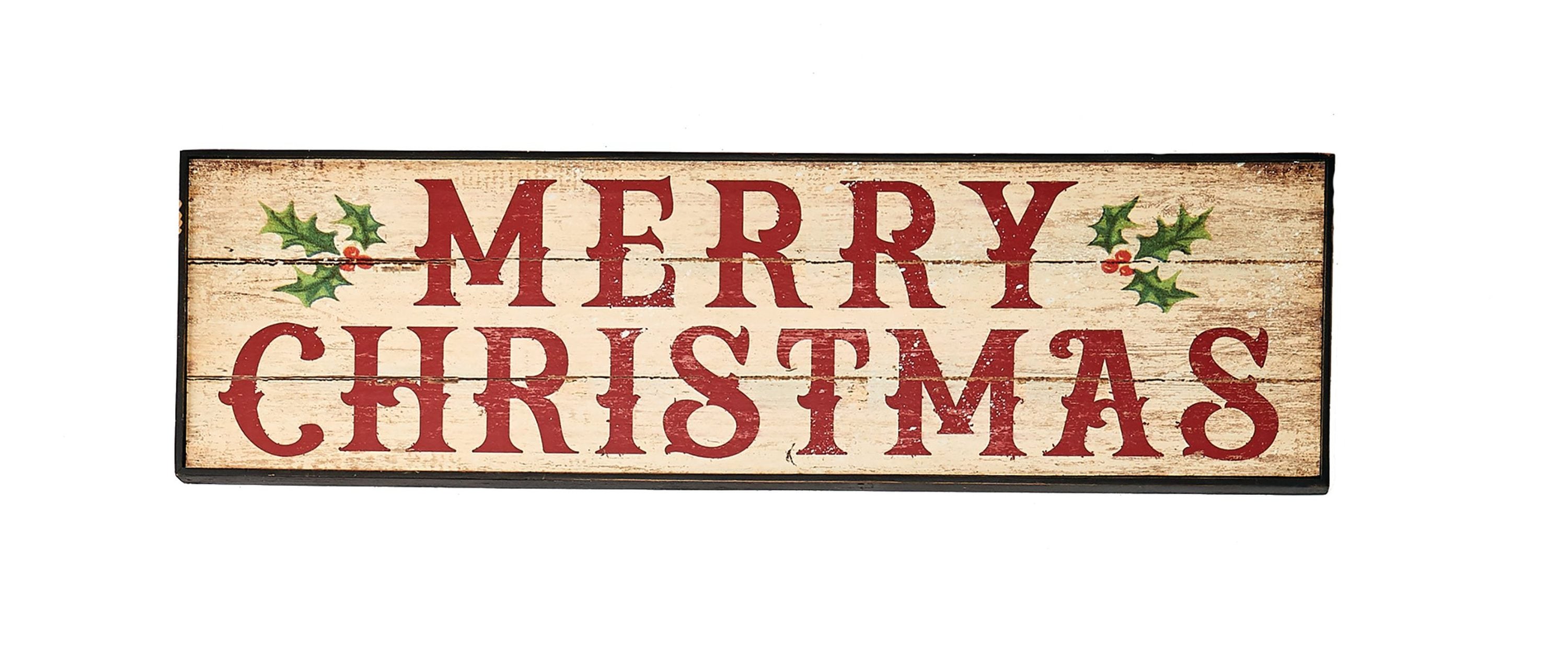 Worth Imports 12-in Decoration Merry Christmas Decor in the Christmas ...