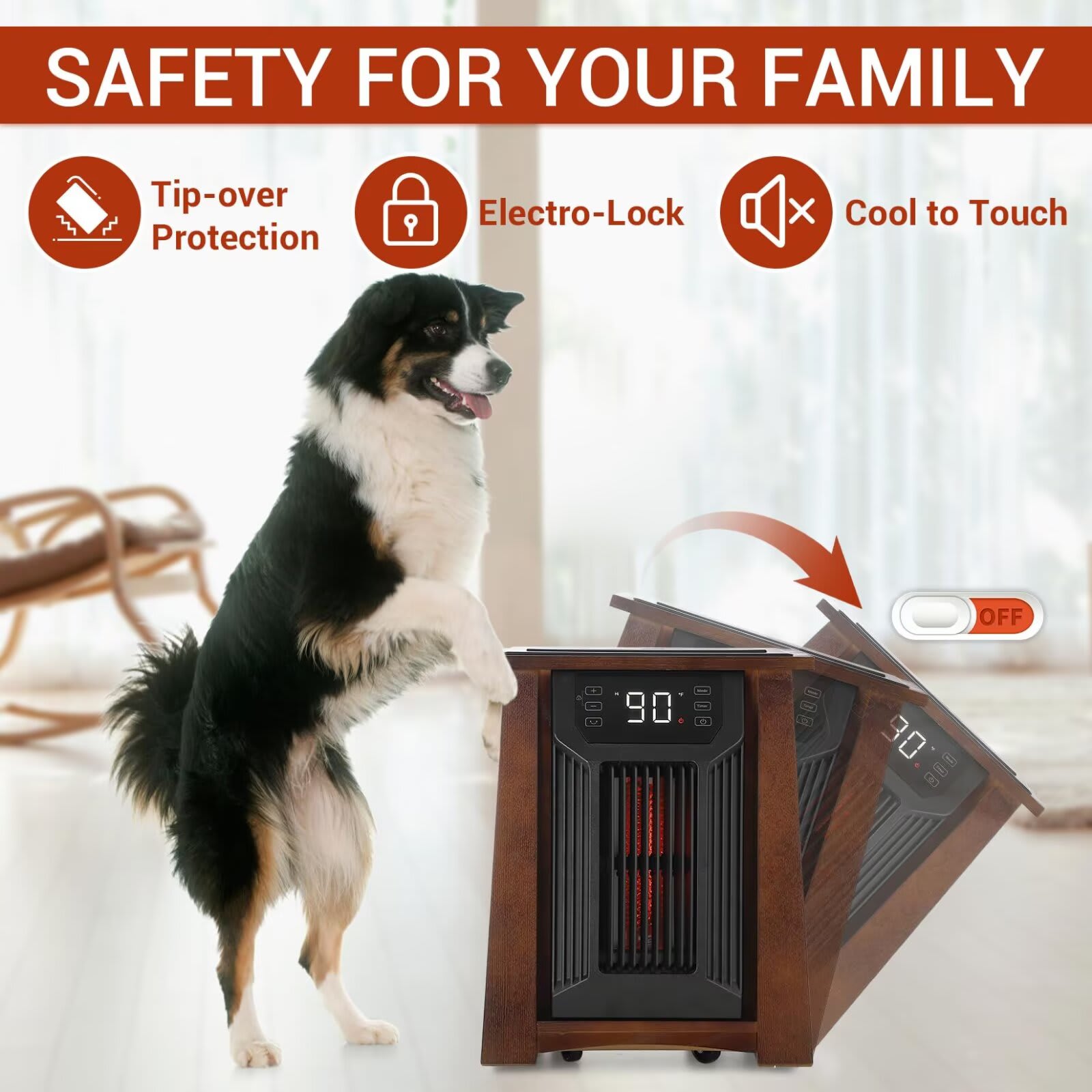 Qeetex JXNAG-PHO-15BRX5AE Portable-Electric-Heat - View #5