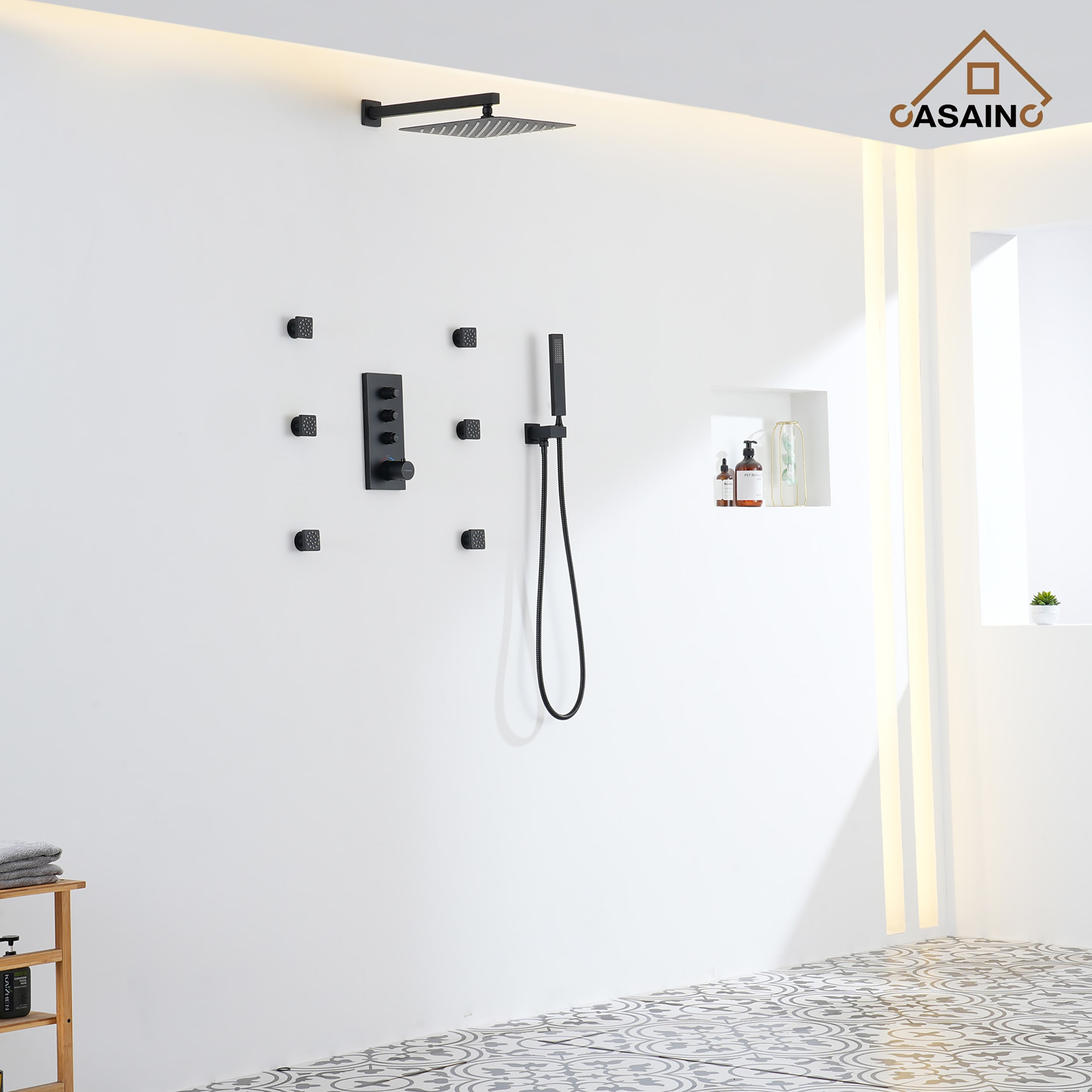 CASAINC CA-102009EB-2 Showerhead-Bar-Panels - View #2