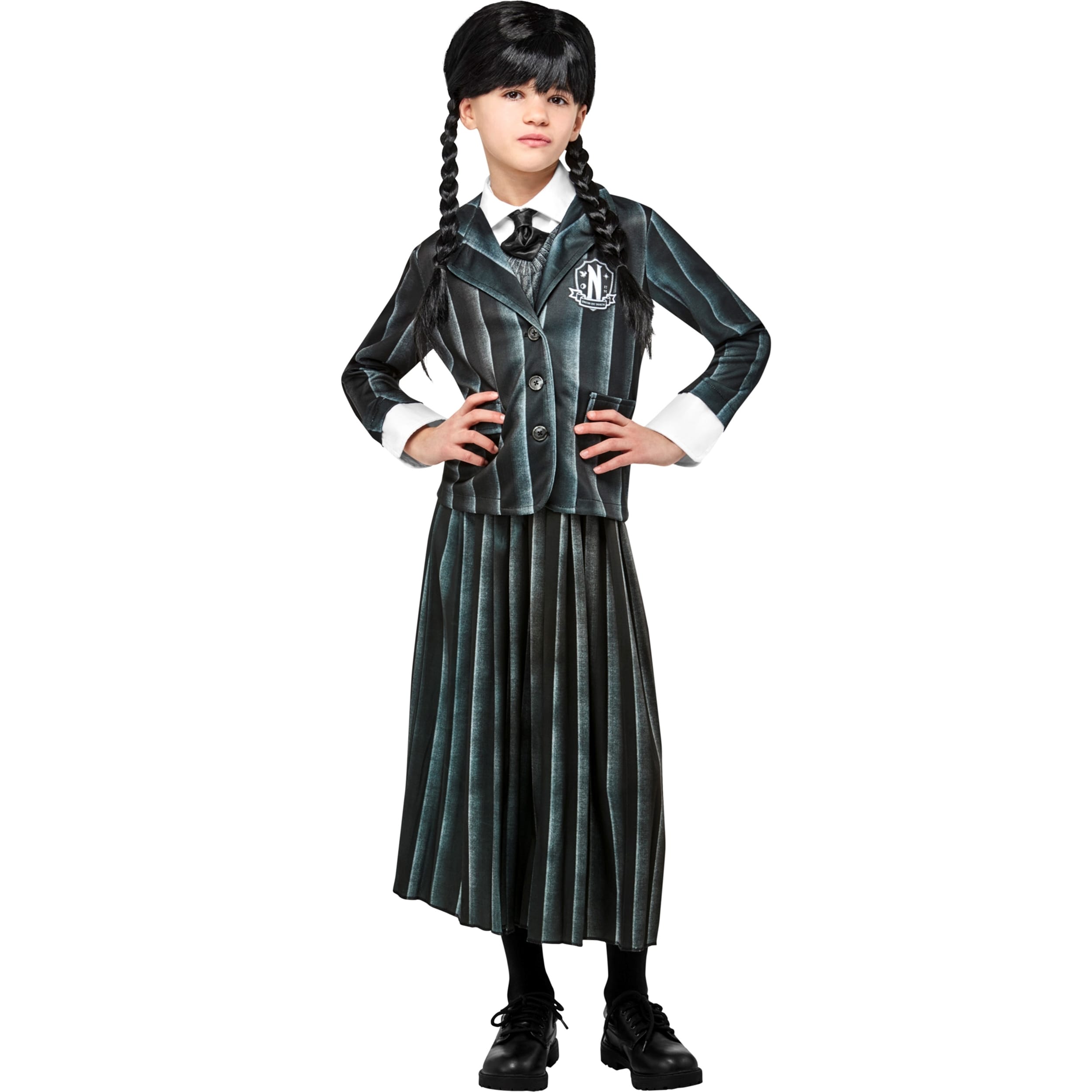 Rubie's Costumes Wednesday Addams Nevermore Academy Girl's Costume ...