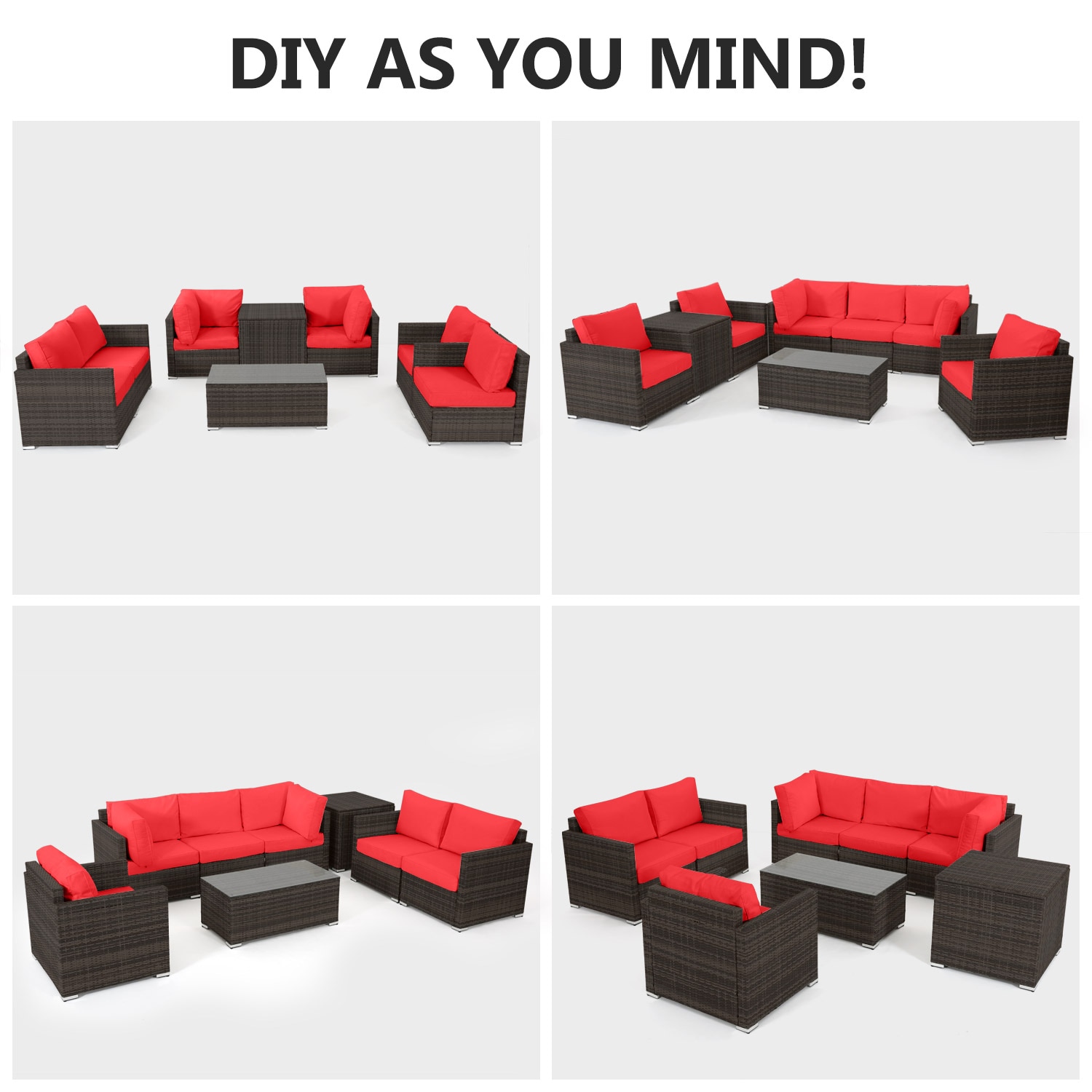 Tribesigns HO008-BNRD Patio-Sofas-Daybeds - View #5