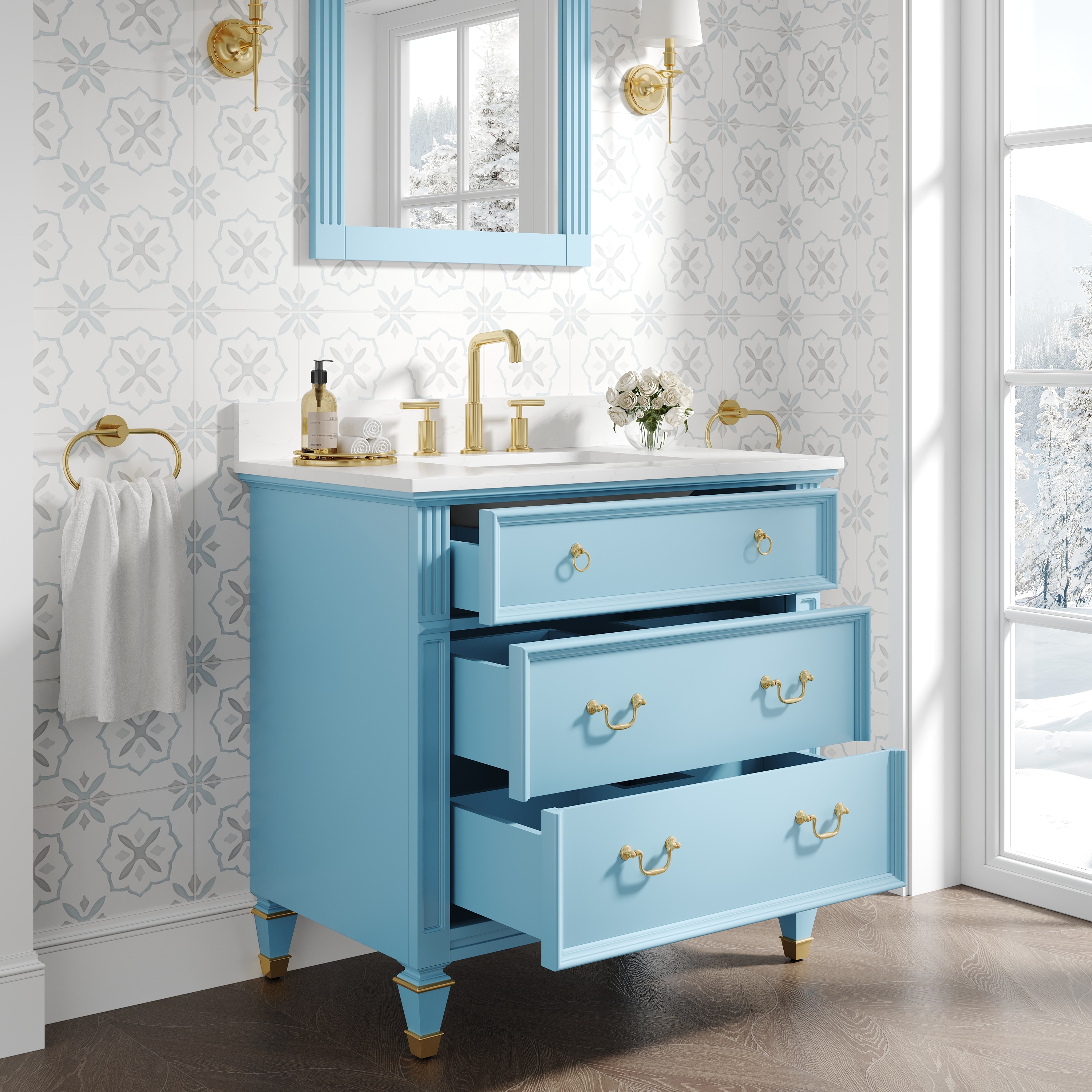 Forclover MF02-36CB Bath-Vanity-Combo - View #9