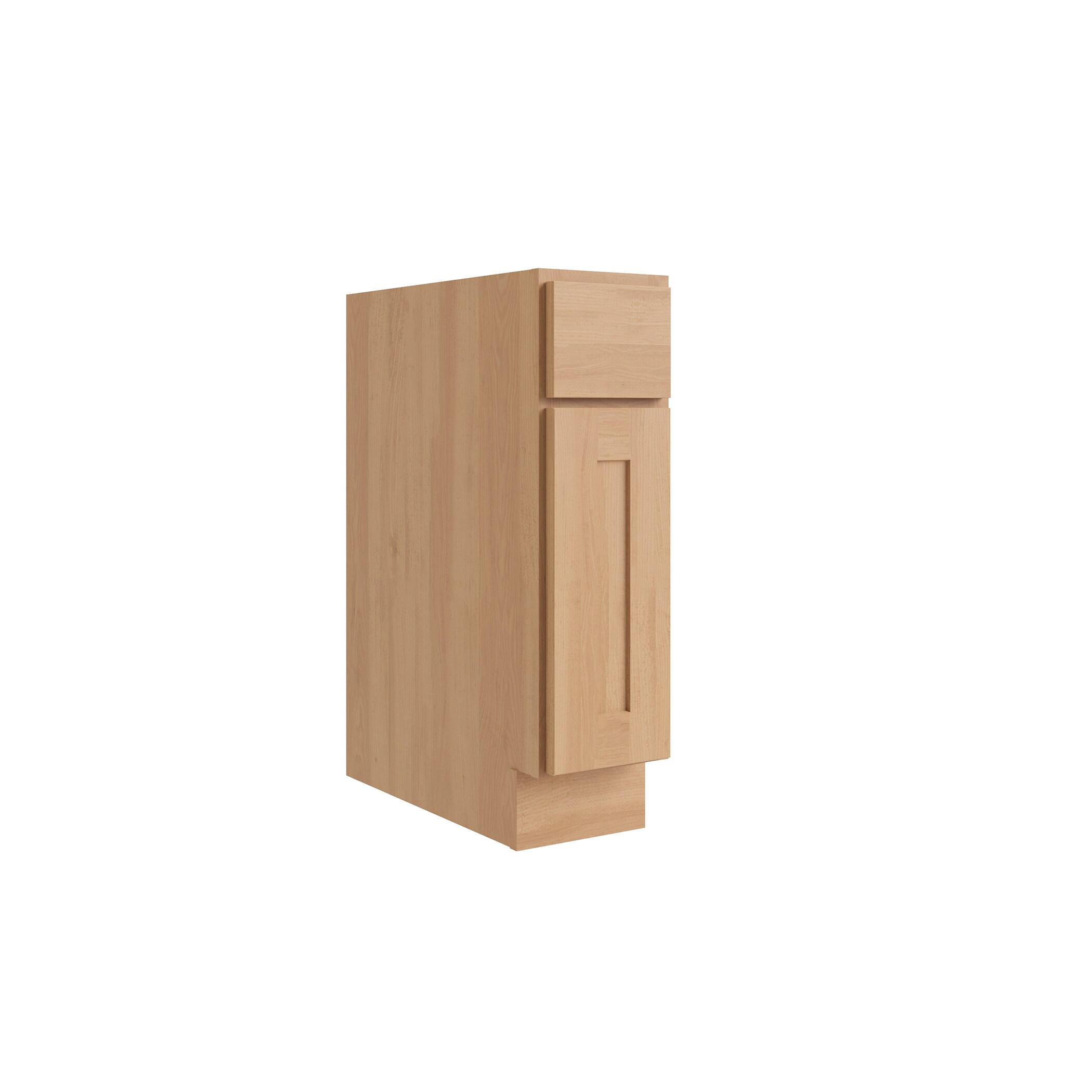 RELIABILT L05-B9R Parkstone 9-in W x 34.5-in H x 24-in D Wheat Rubberwood Base Fully assembled Plywood Cabinet (Flat Panel Shaker)