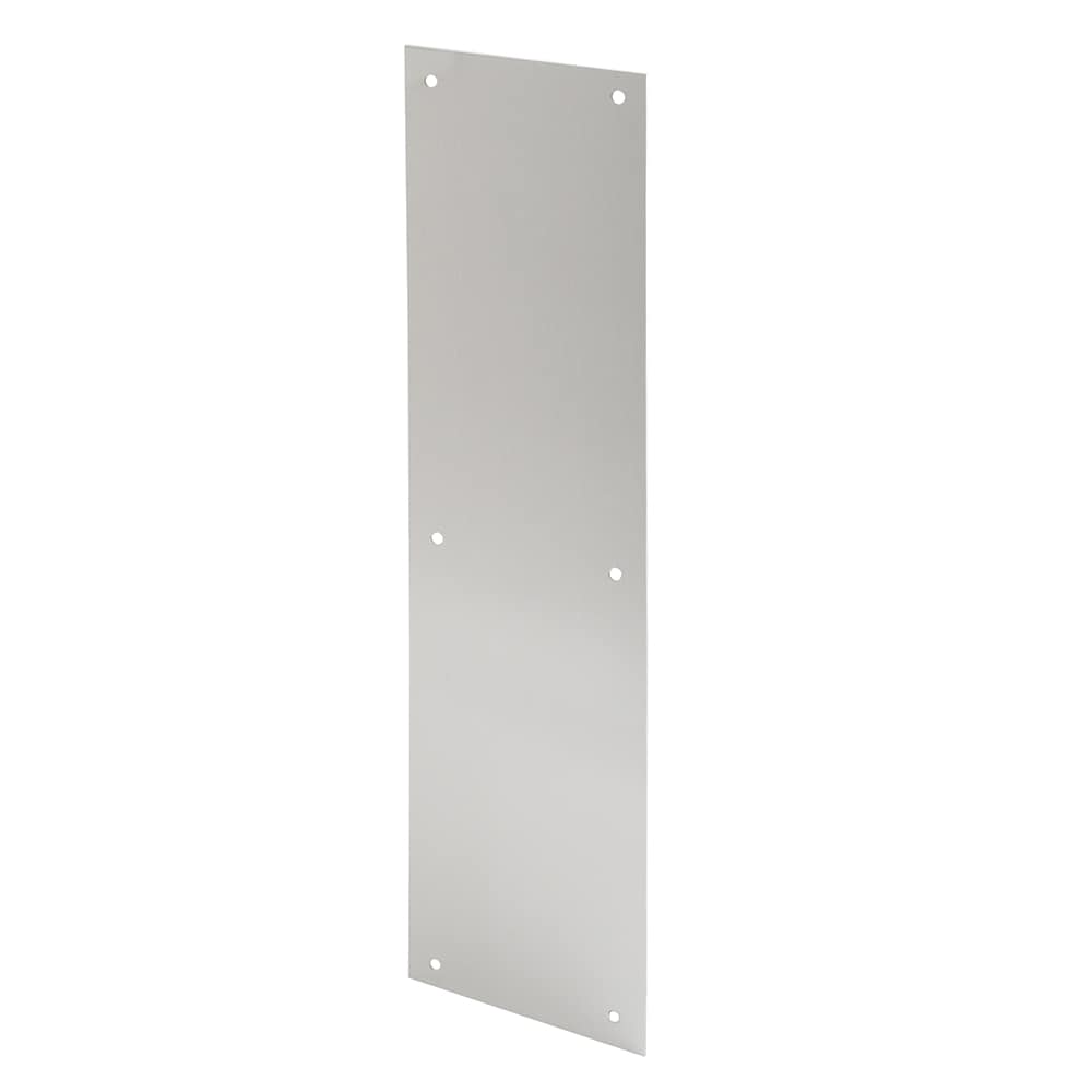 Prime-Line J 4720 3-1/2-in W x 15-in H Stainless steel Push plate