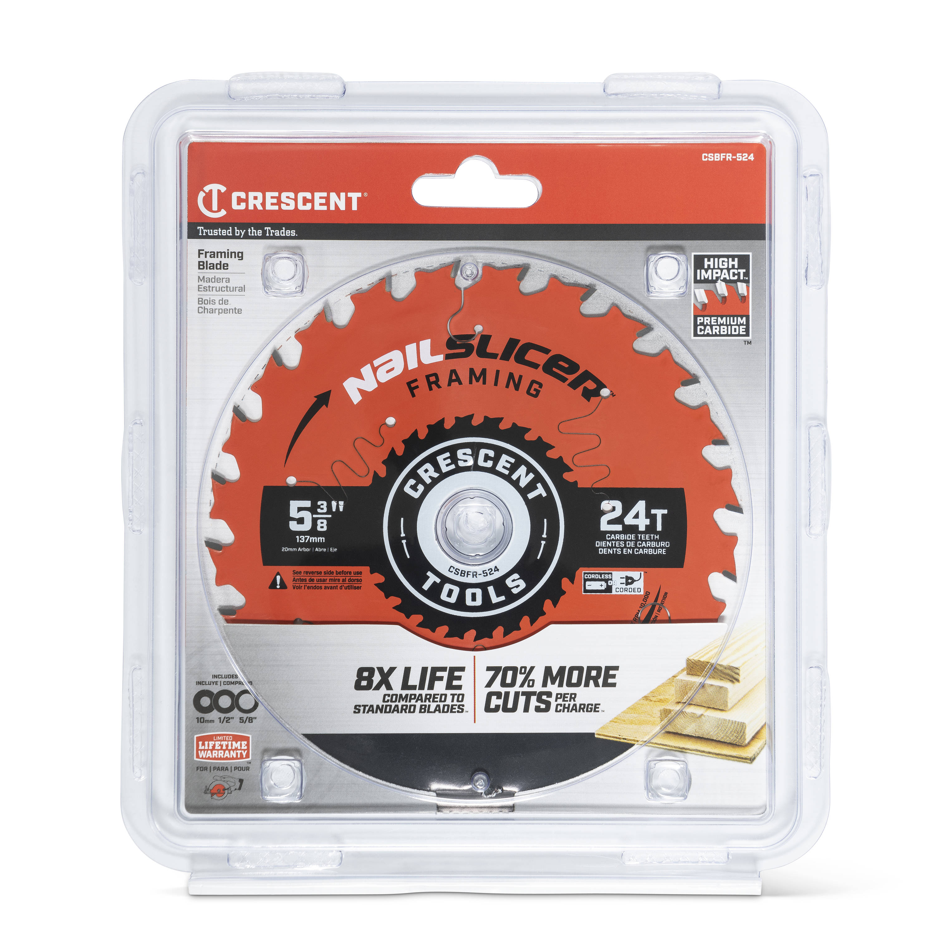Crescent CSBFR-524 Circular-Saw-Blades - View #5