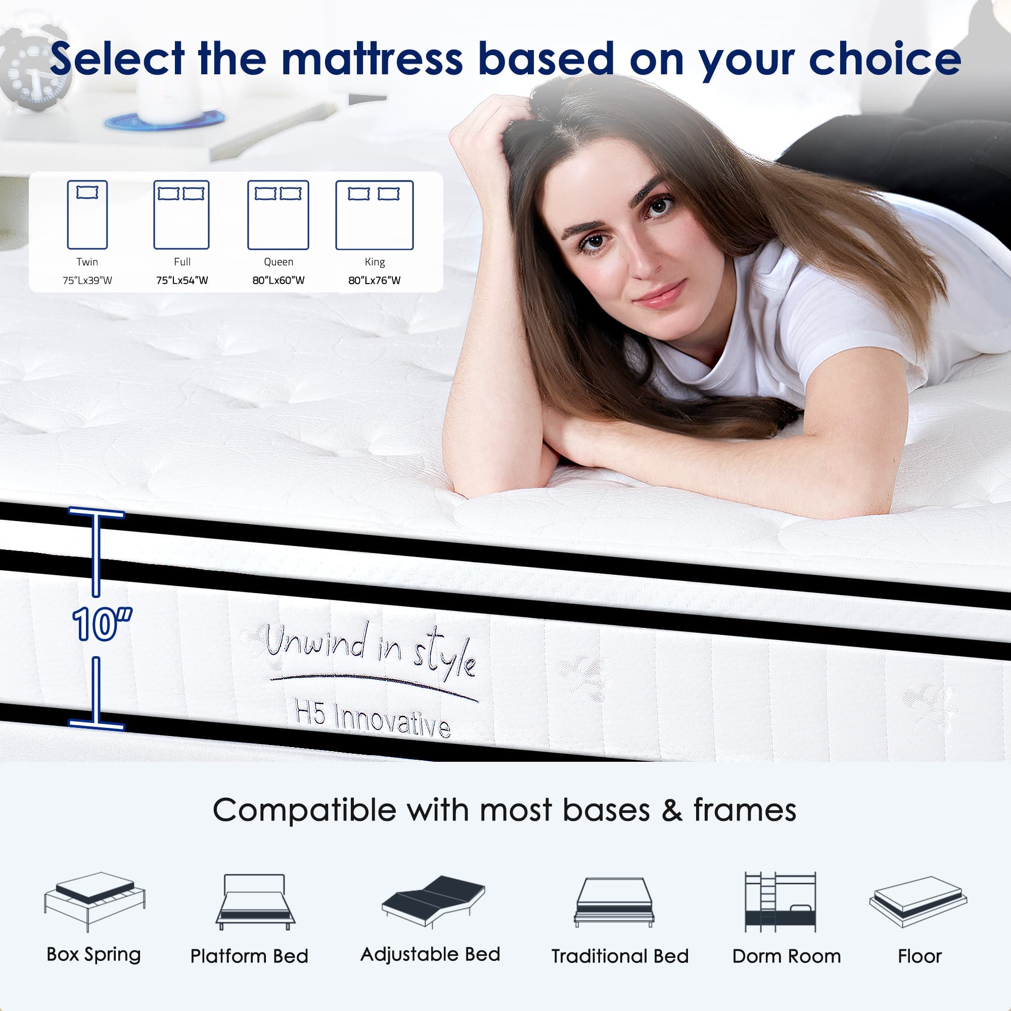 Ama Pear S-MA-10 Mattresses-Boxsprings - View #5