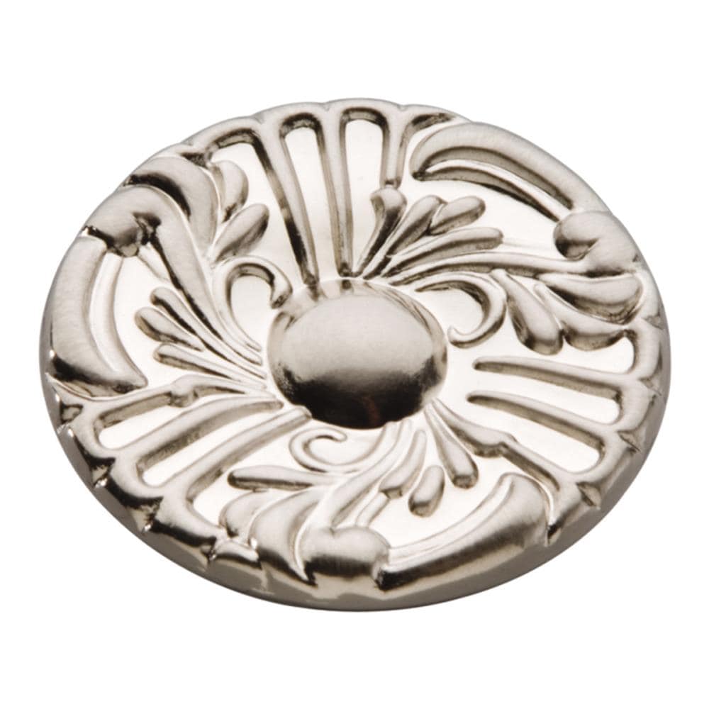 Hickory Hardware P119-SN Cavalier 1-1/2-in Satin Nickel Mushroom Traditional Cabinet Knob