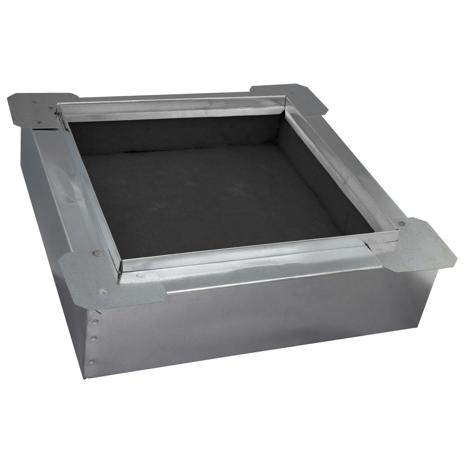 IMPERIAL GVL0238-A 30 Gauge Galvanized steel Rectangle Ductboard register Duct boot