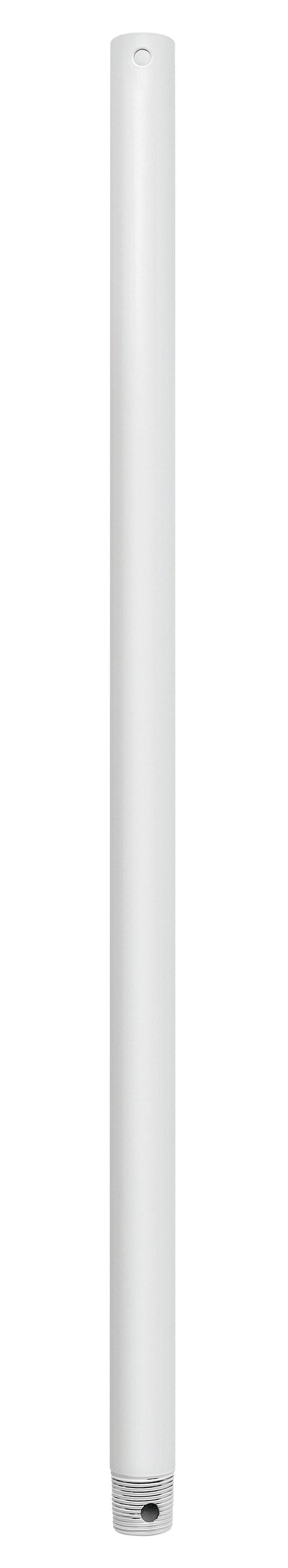 Hinkley 990024FAW Downrod Universal 24-in Appliance White Steel Indoor/Outdoor Angle Mount Capable Ceiling Fan Downrod
