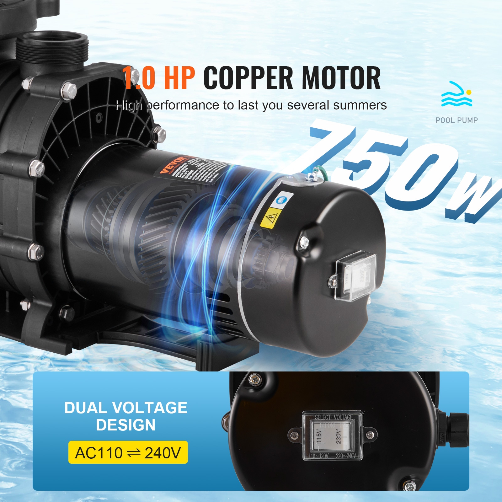 VEVOR YCGLBDSSDY10W1AJ9V5 pumps - View #4