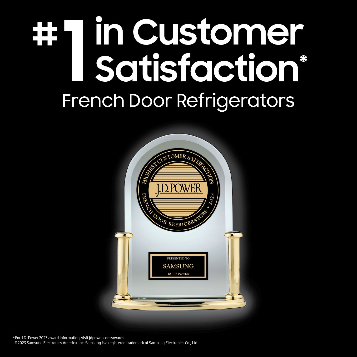 Bespoke 3-Door French Door Refrigerator (30 cu. ft.) - with Family