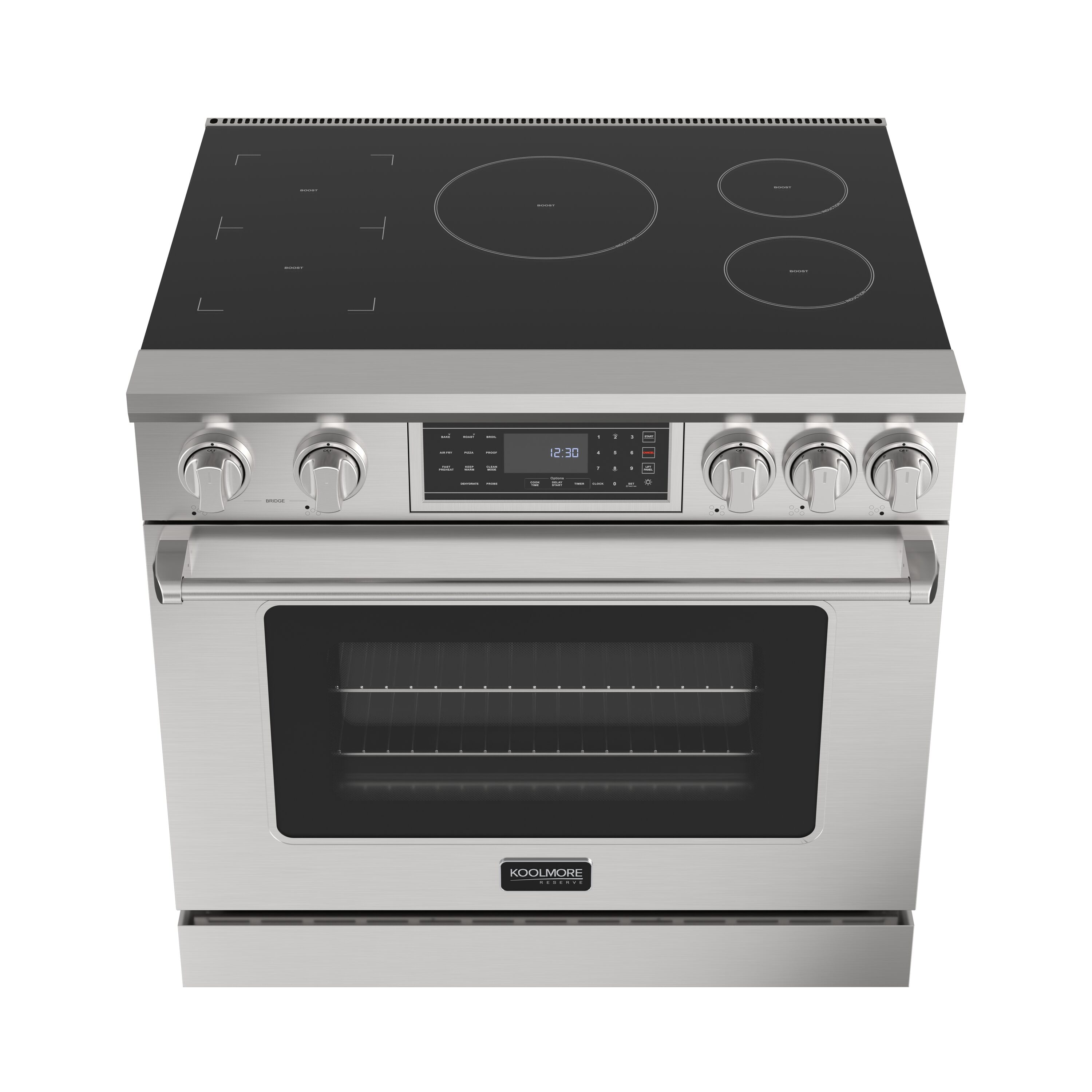 KoolMore LOW-KM-IPR-36TP-SS Freestanding-Electric-Ranges - View #9
