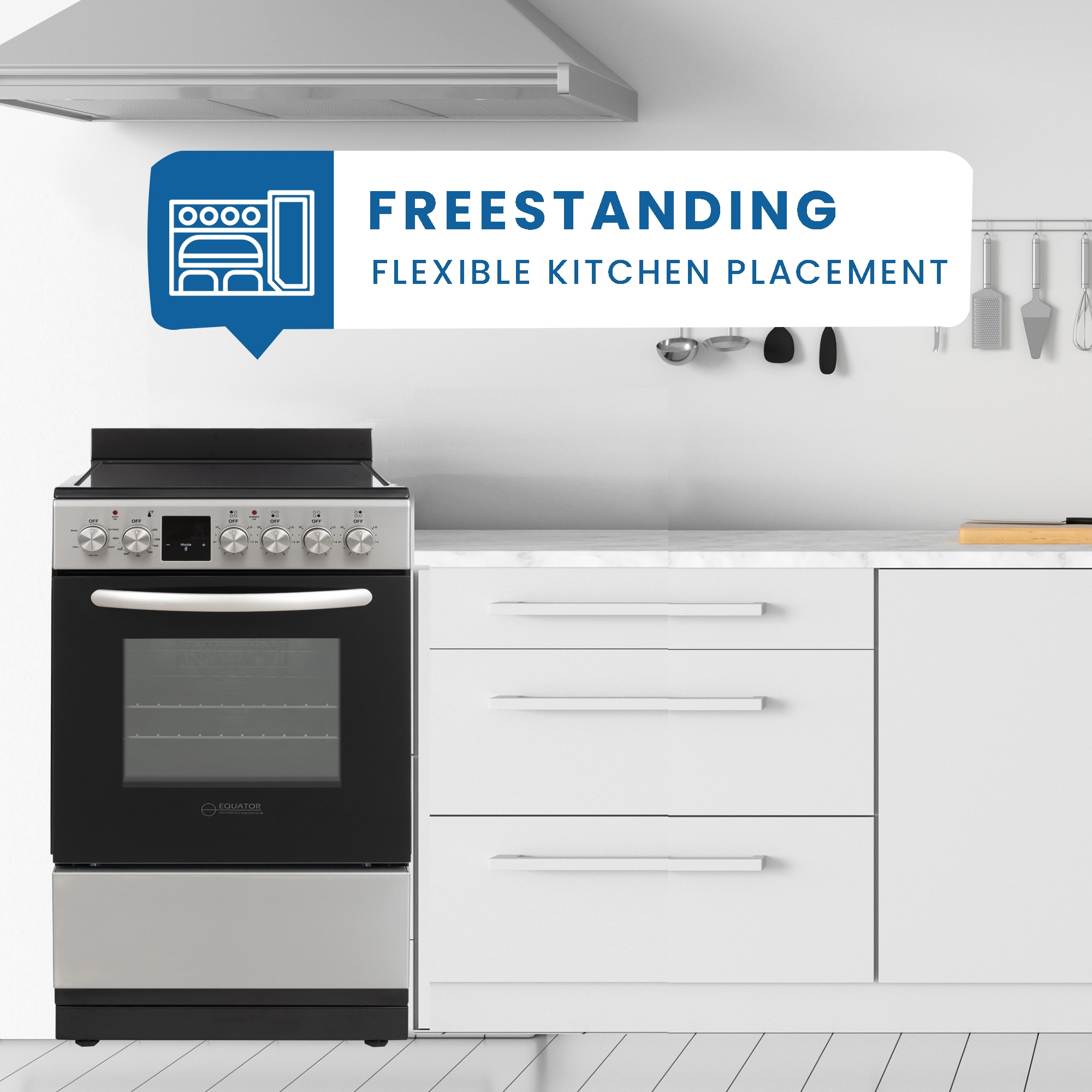 Equator Advanced Appliances ECR 204 STAINLESS Freestanding-Electric-Ranges - View #6