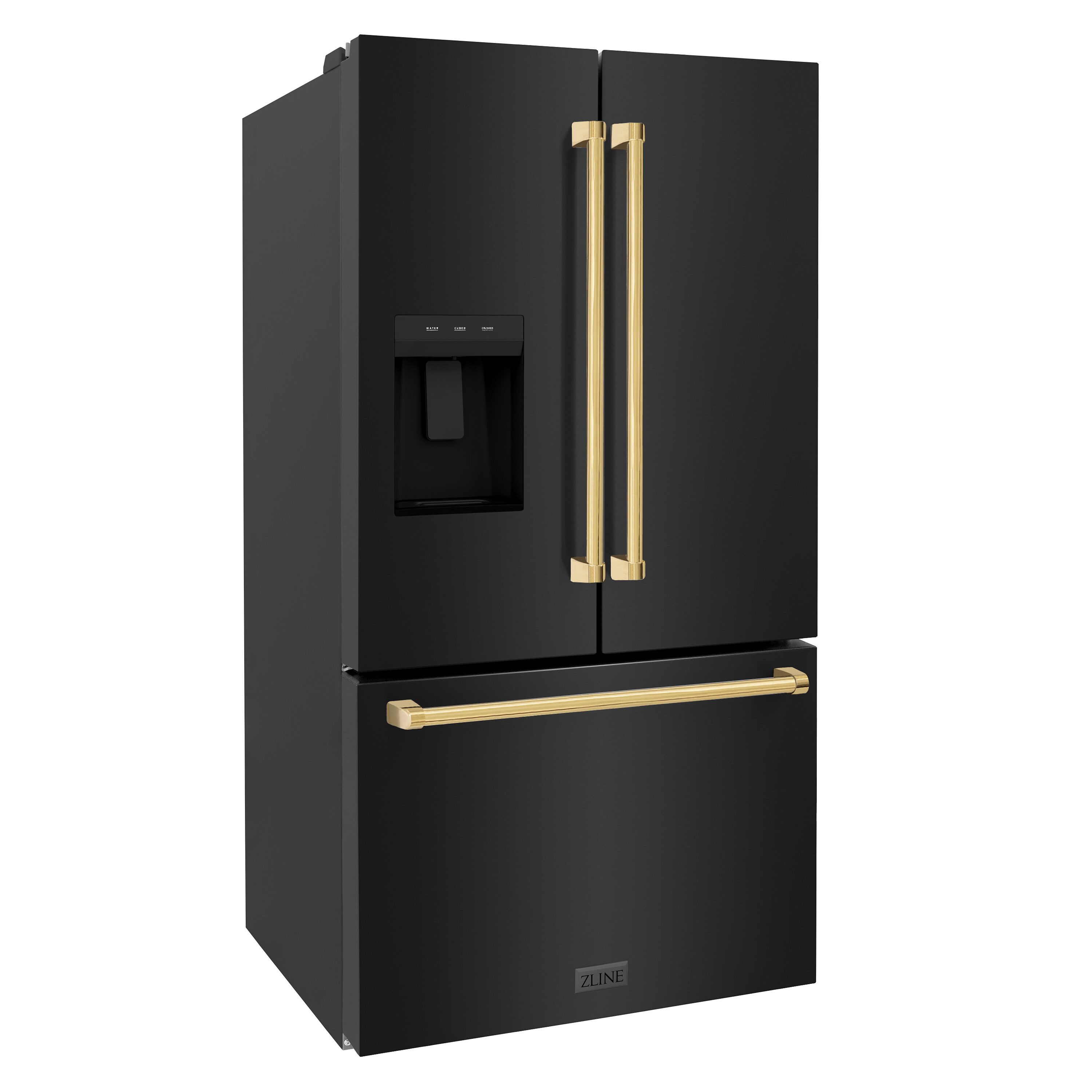 ZLINE KITCHEN & BATH RSMZ-W-36-BS-G French-Door-Refrigerators - View #2