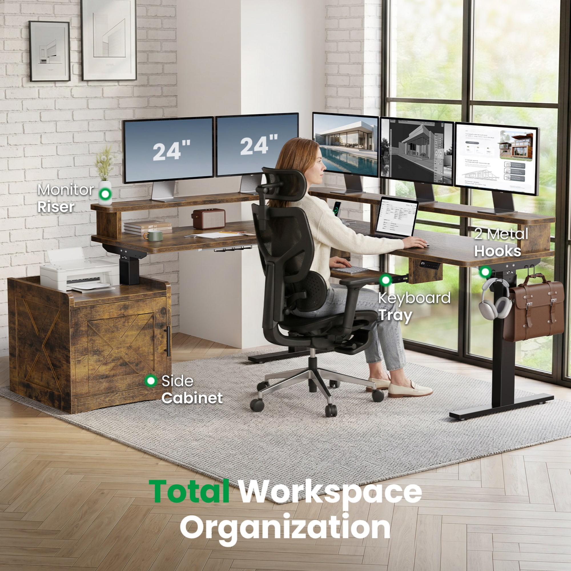 BrooveWave SD05-55RB desks - View #5