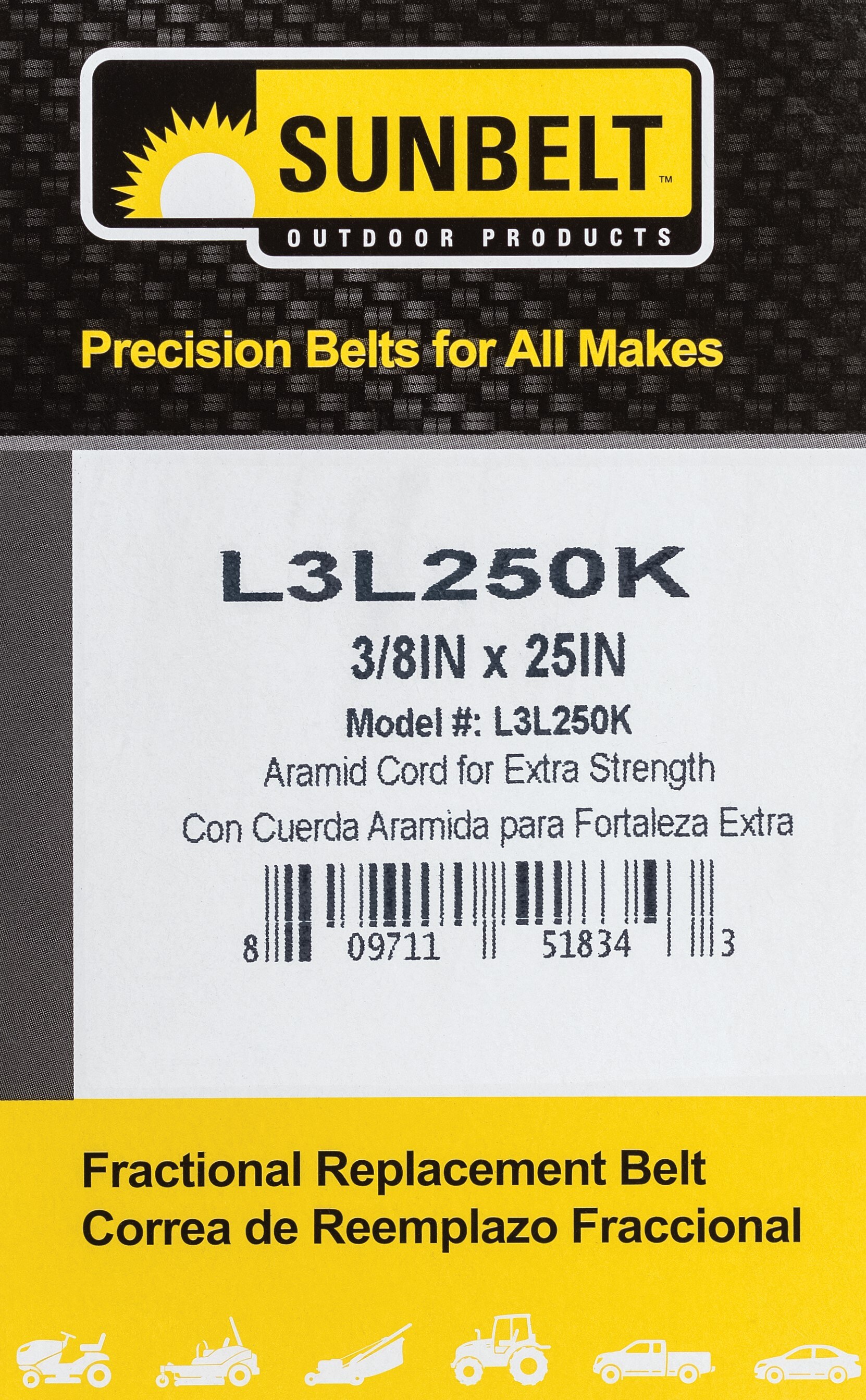 Sunbelt L3L250K Riding-Mower-Belts - View #5