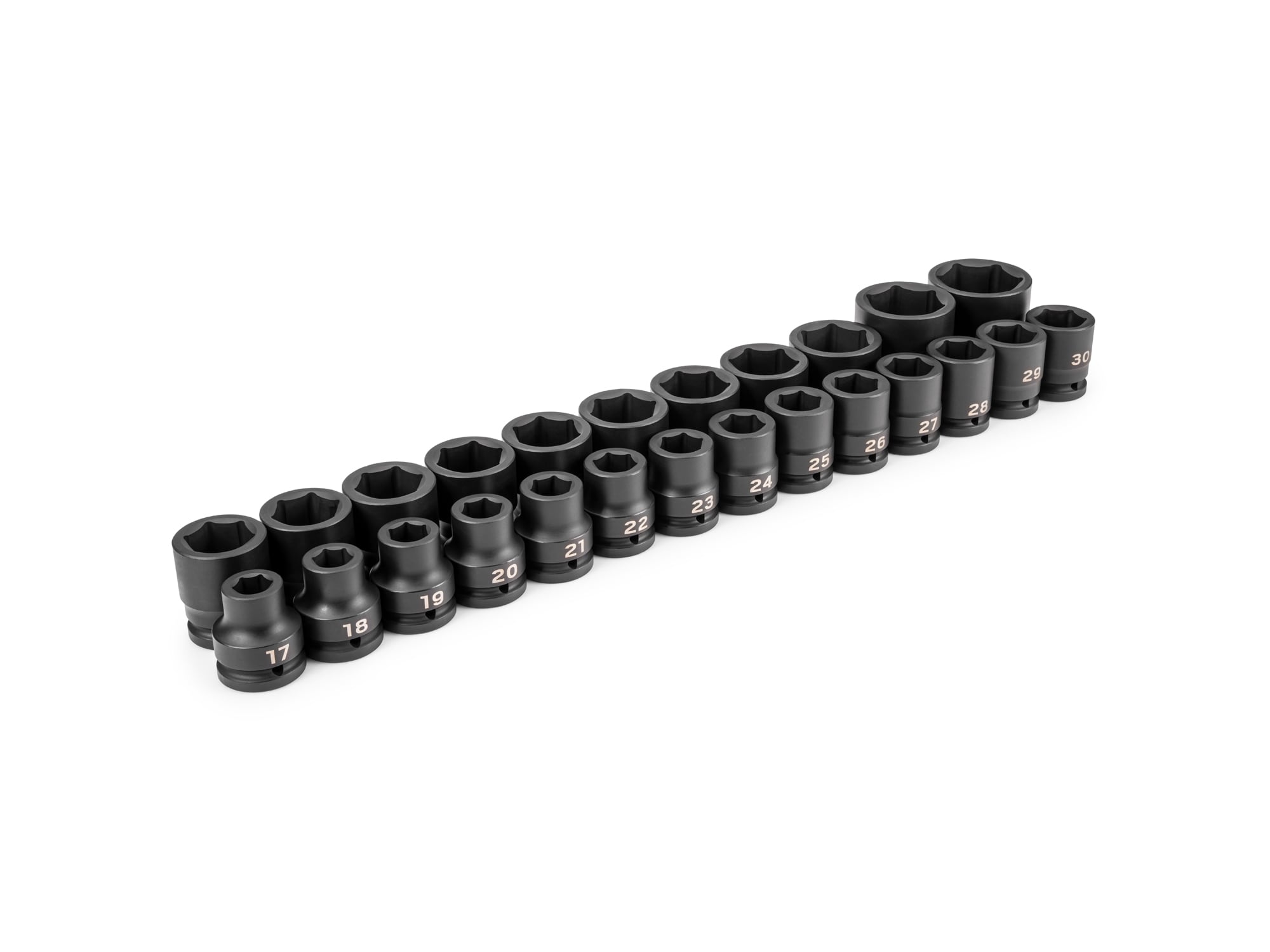 TEKTON SID93013 25 -Piece Metric 3/4-in Drive Set 6-point Impact Socket Set