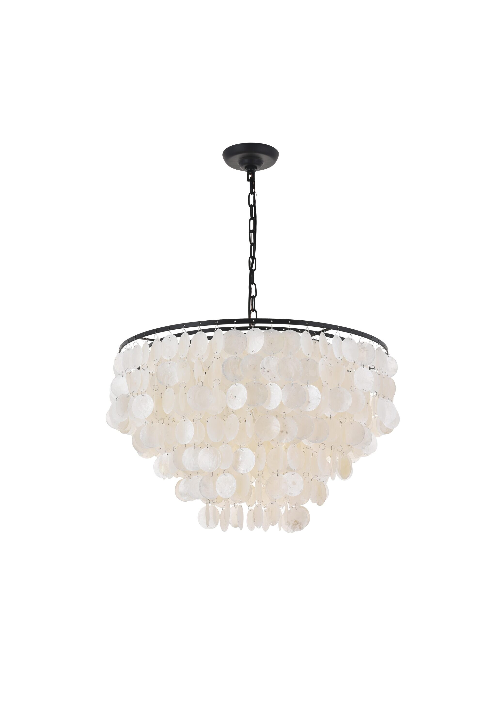 Elegant Decor HFDL15150D24BK Pendant-Lights - View #7