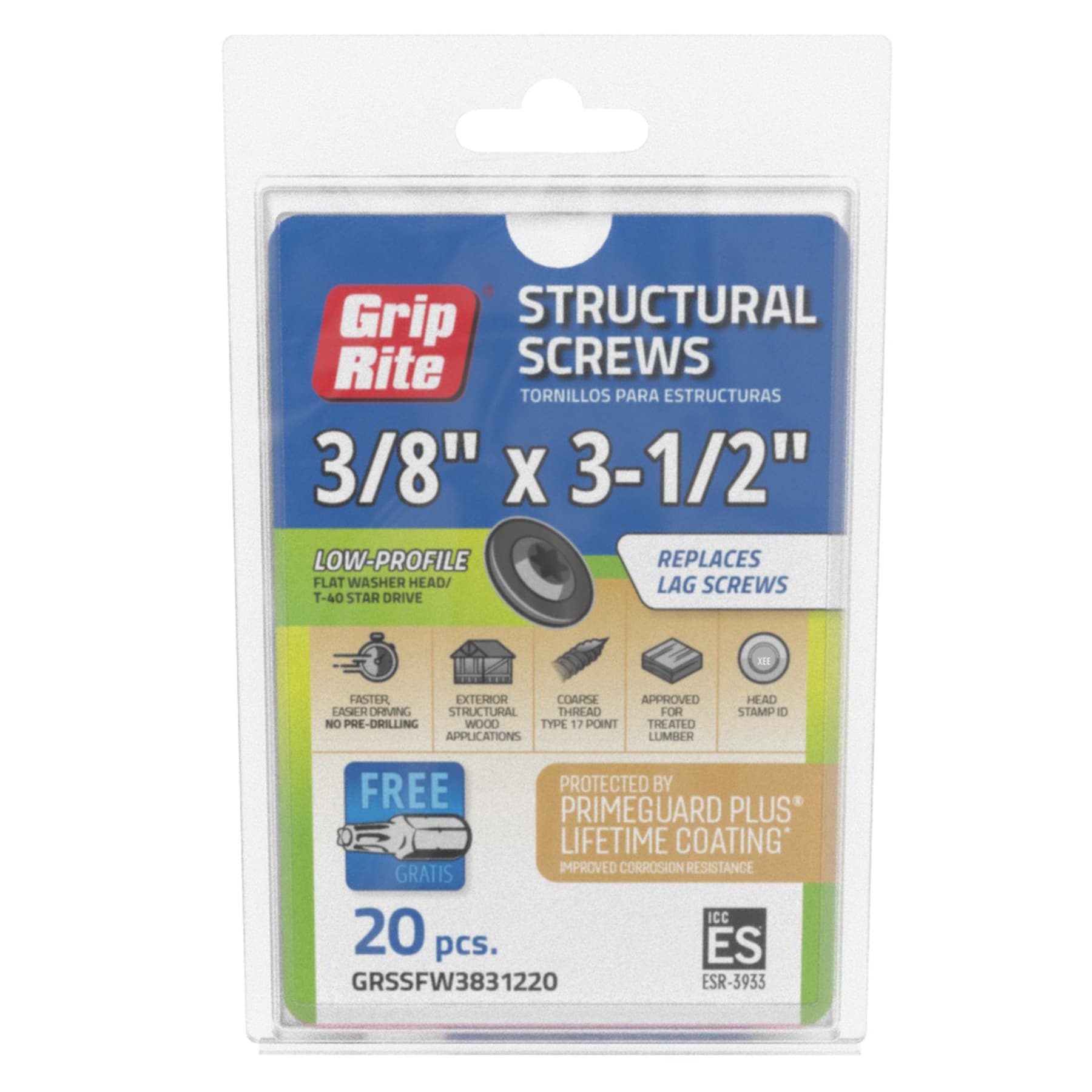 Grip-Rite GRSSFW3831220 Deck-Screws - View #5
