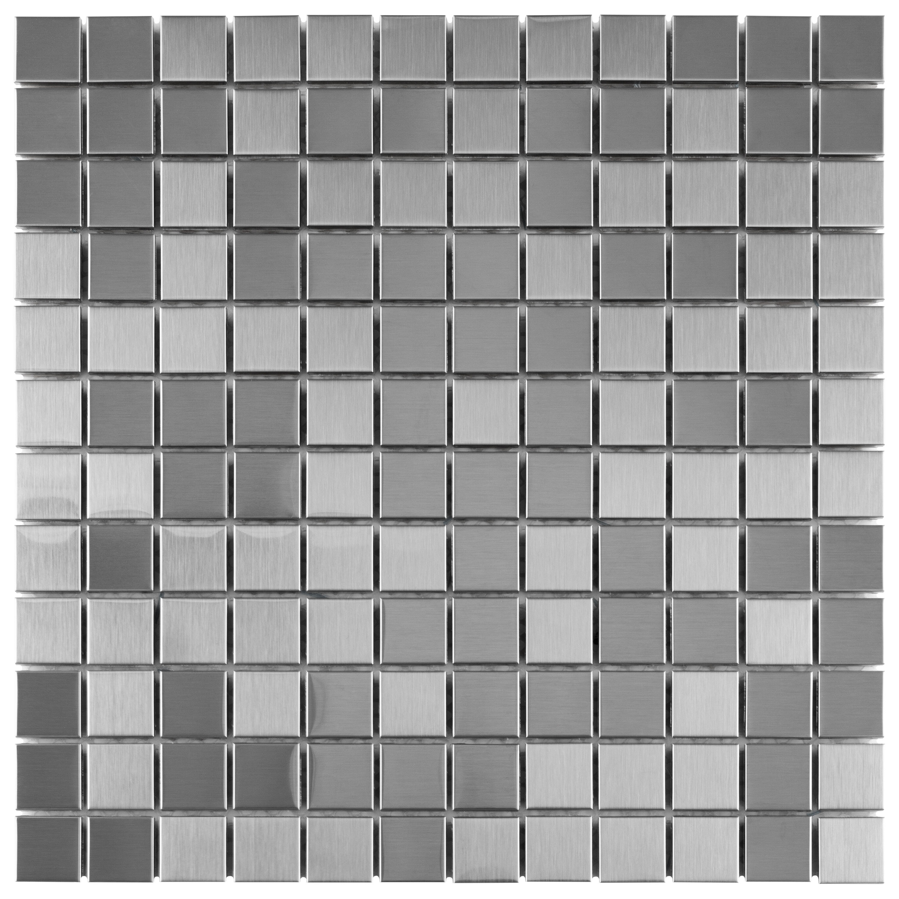 0.5 inch Small Mini Square Craft Mirrors Bulk 100 Pieces Mirror Mosaic Tiles