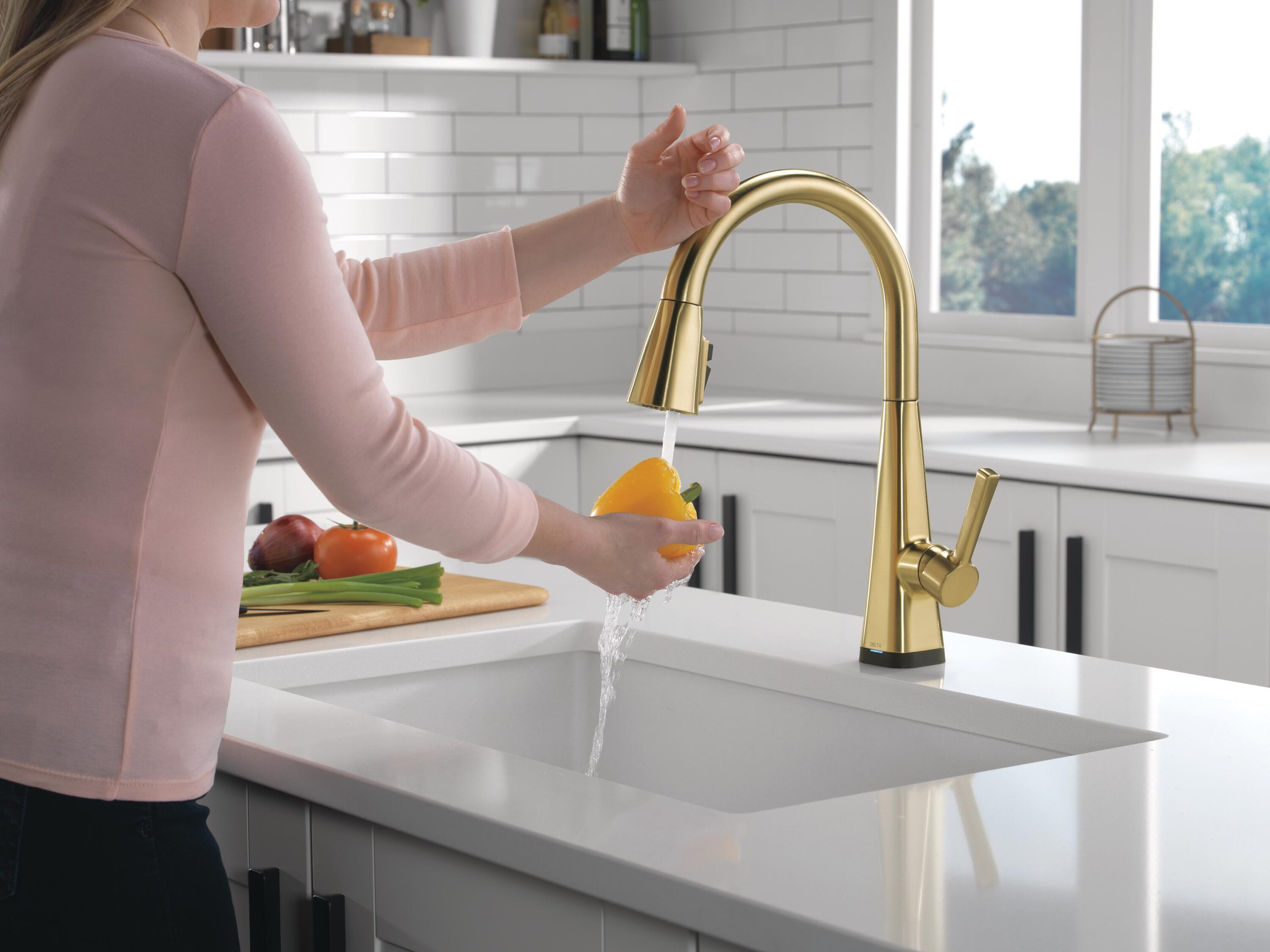 Delta 19802TZ-GB-DST Kitchen-Faucets - View #9