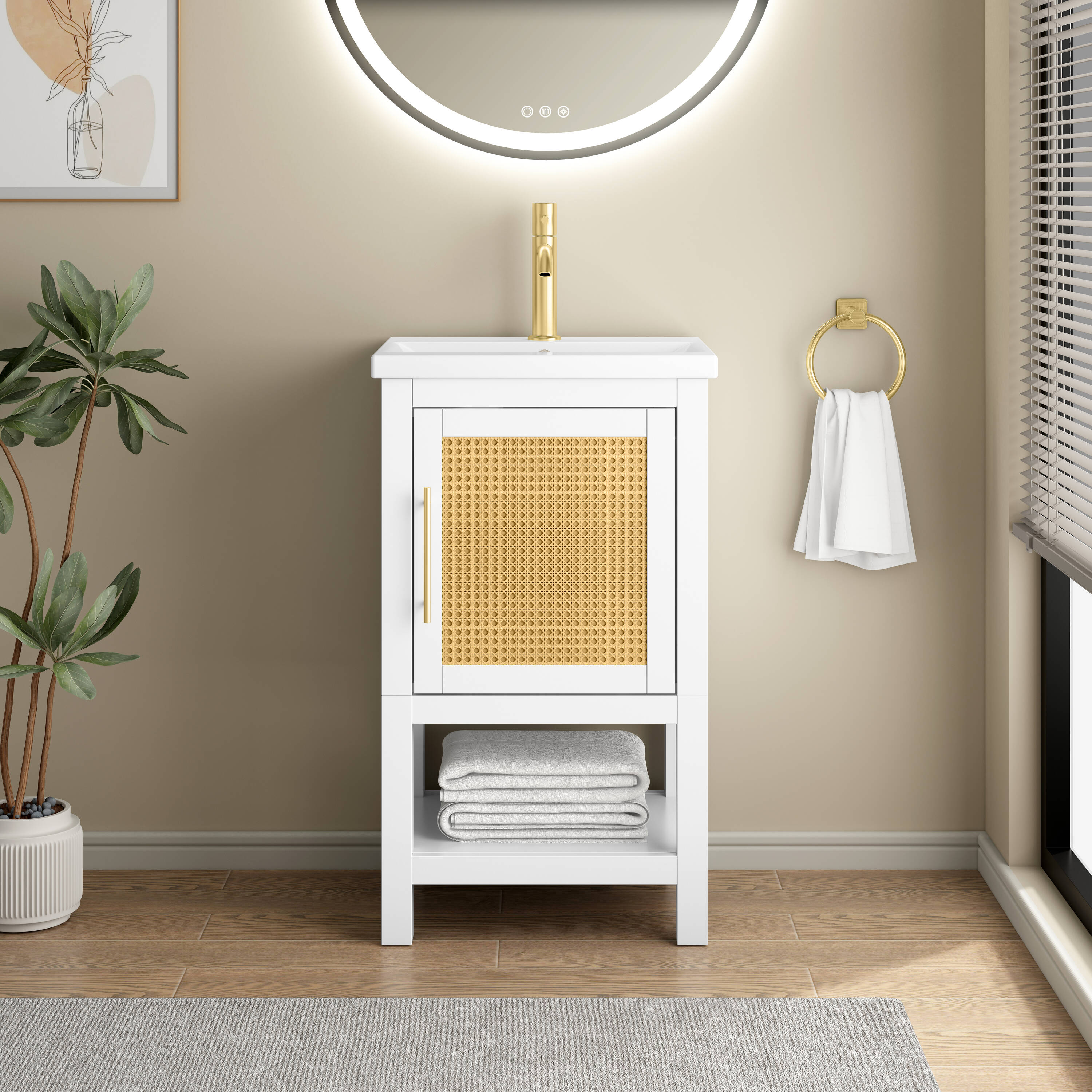 TJAmerican TJ02-25V2016WH Bath-Vanity-Combo - View #9
