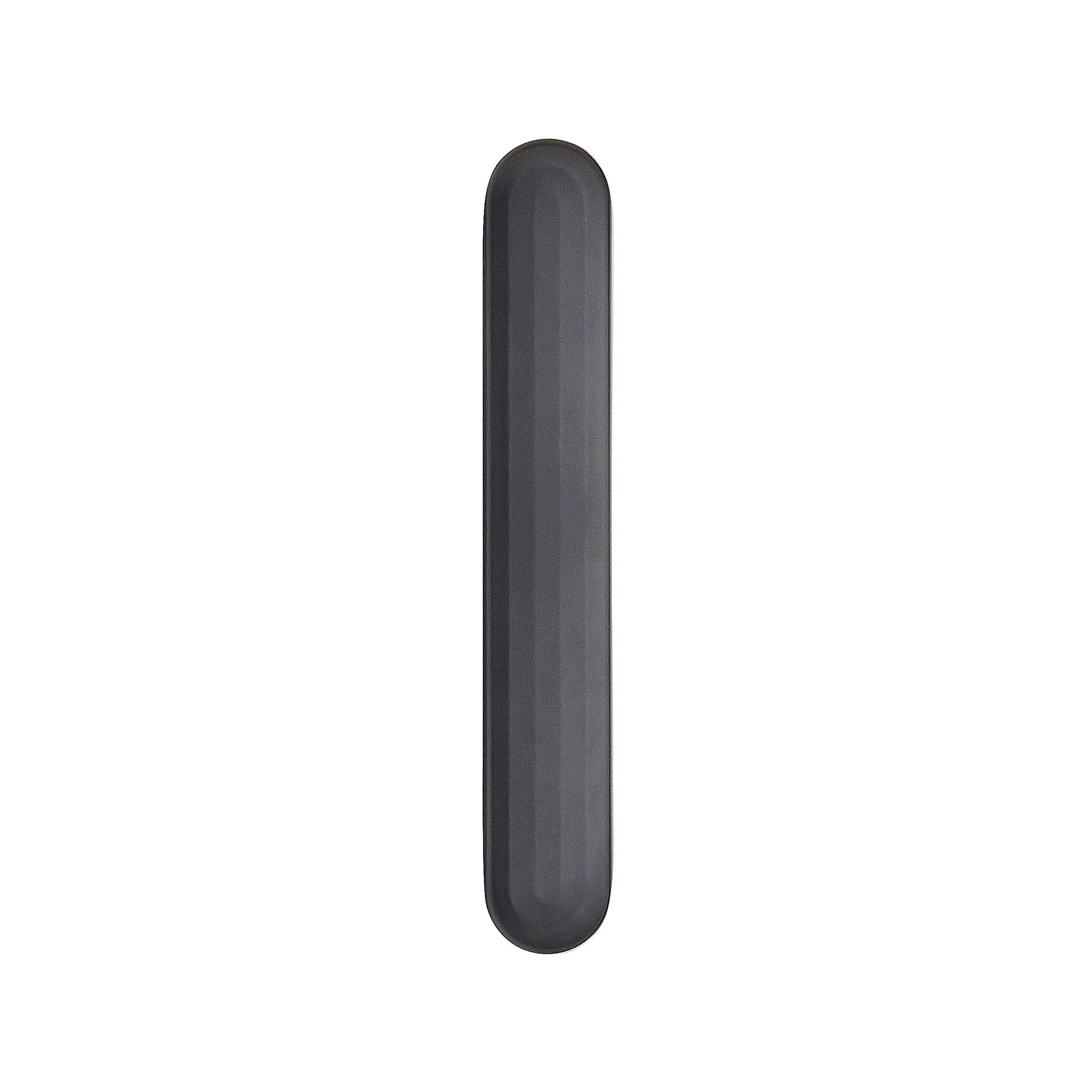 Matte Black Modern Bar Cabinet Pull with Mounting Hardware
