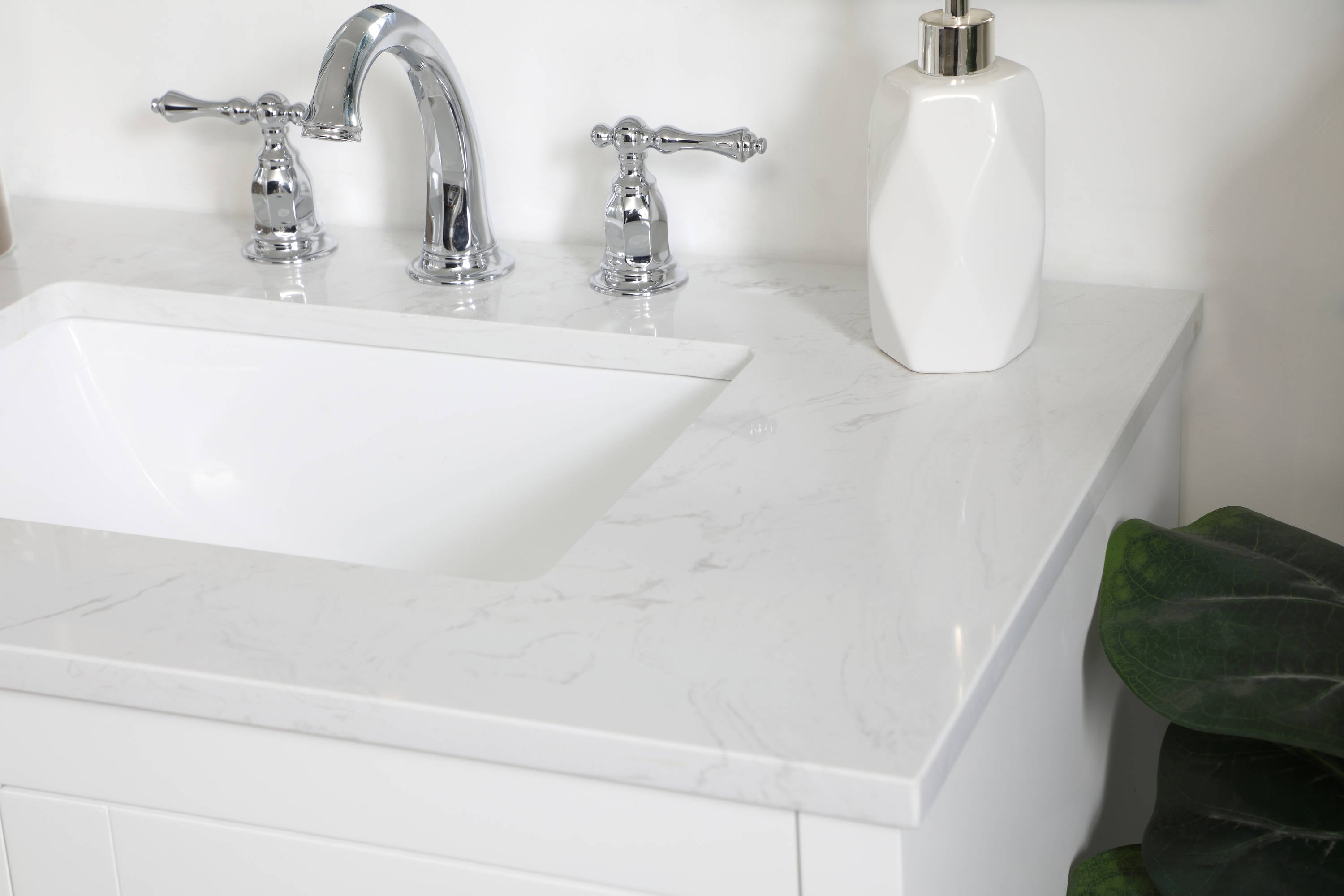 Elegant Decor HF51090WH Bath-Vanity-Combo - View #5