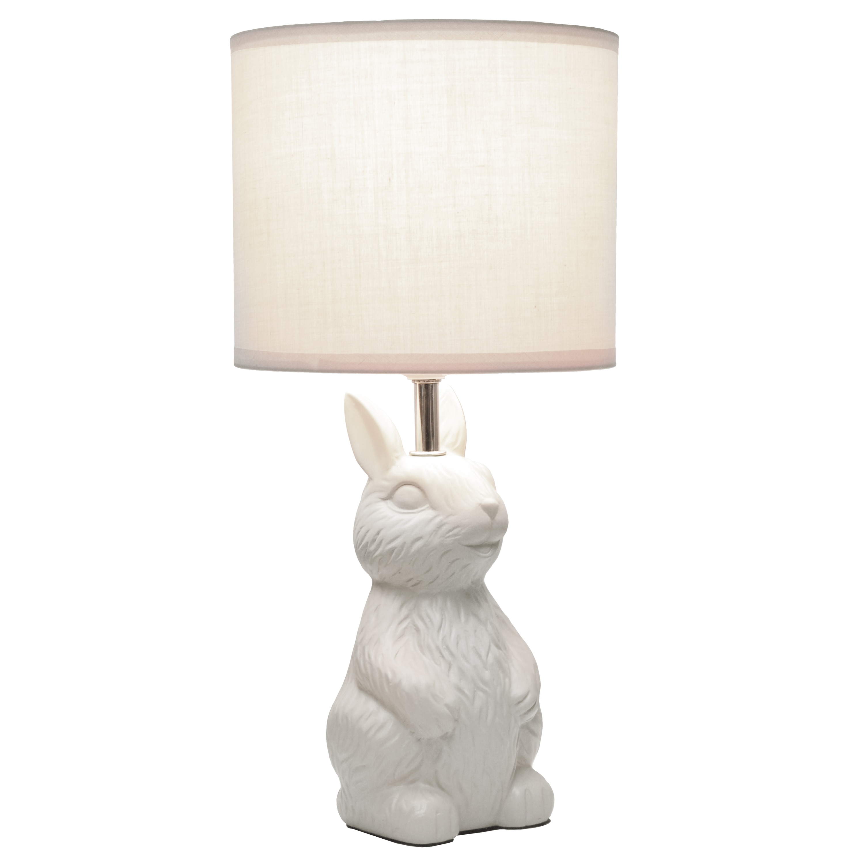 Simple Designs LT2117-WHT Table-Lamps - View #2