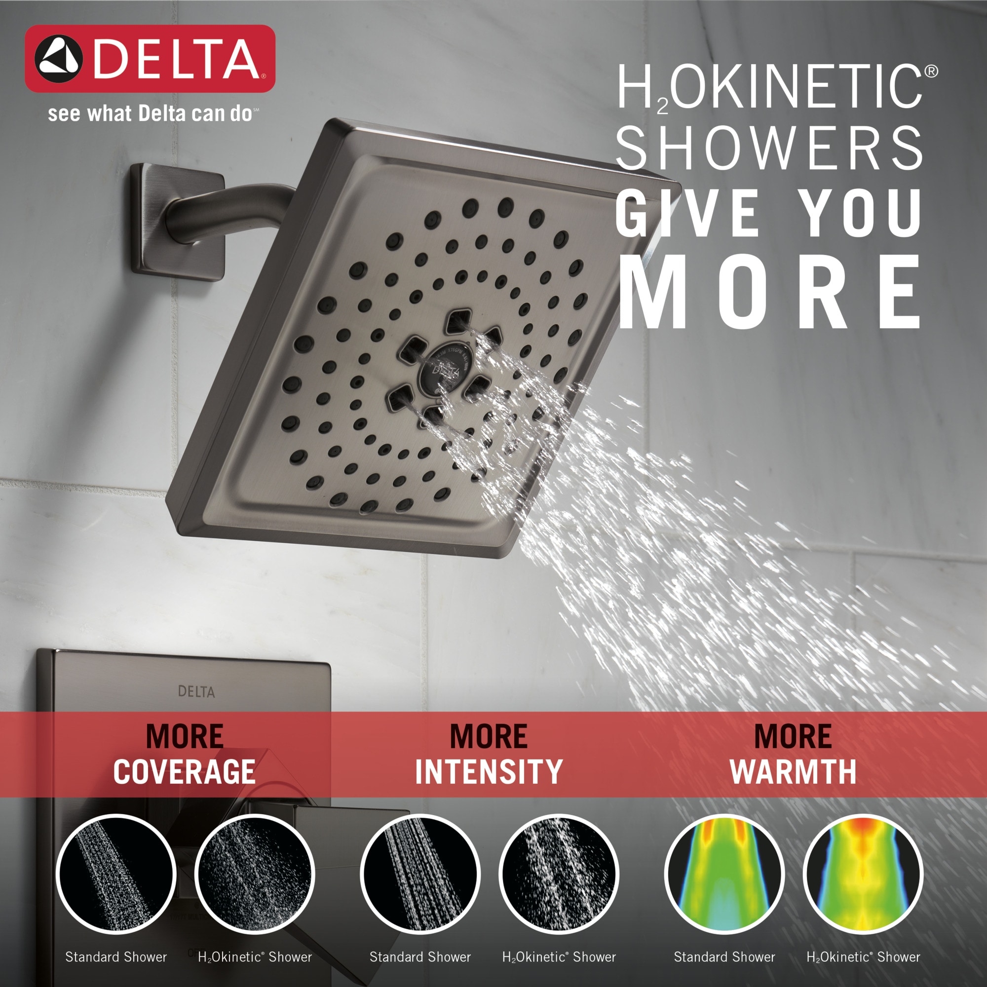 Delta T17443-KS-PR Tub-Shower-Faucets - View #5