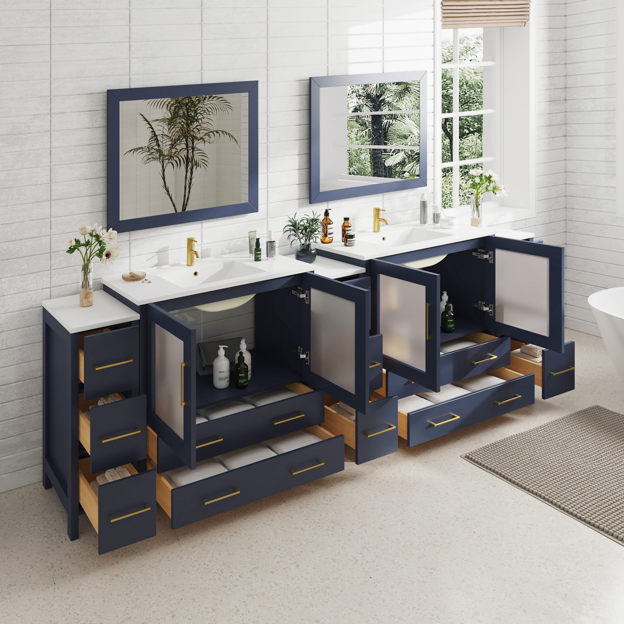Vanity Art VA3036-108B Bath-Vanity-Combo - View #3