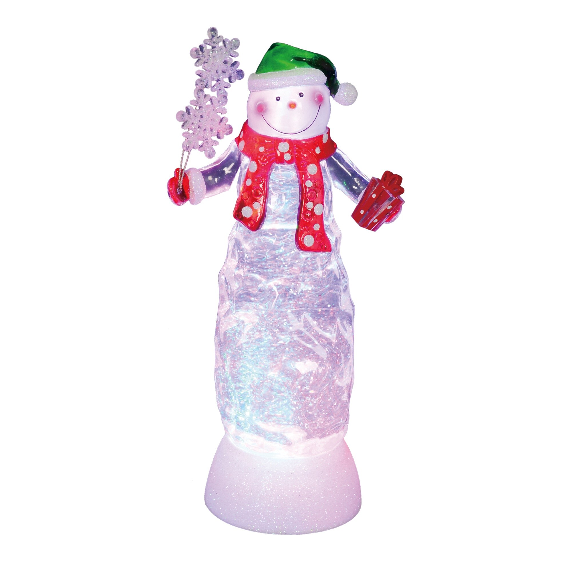 Northlight 11 LED Lighted Icy Crystal Glitter Snow Globe Angel Christmas  Figure, 1 - Kroger