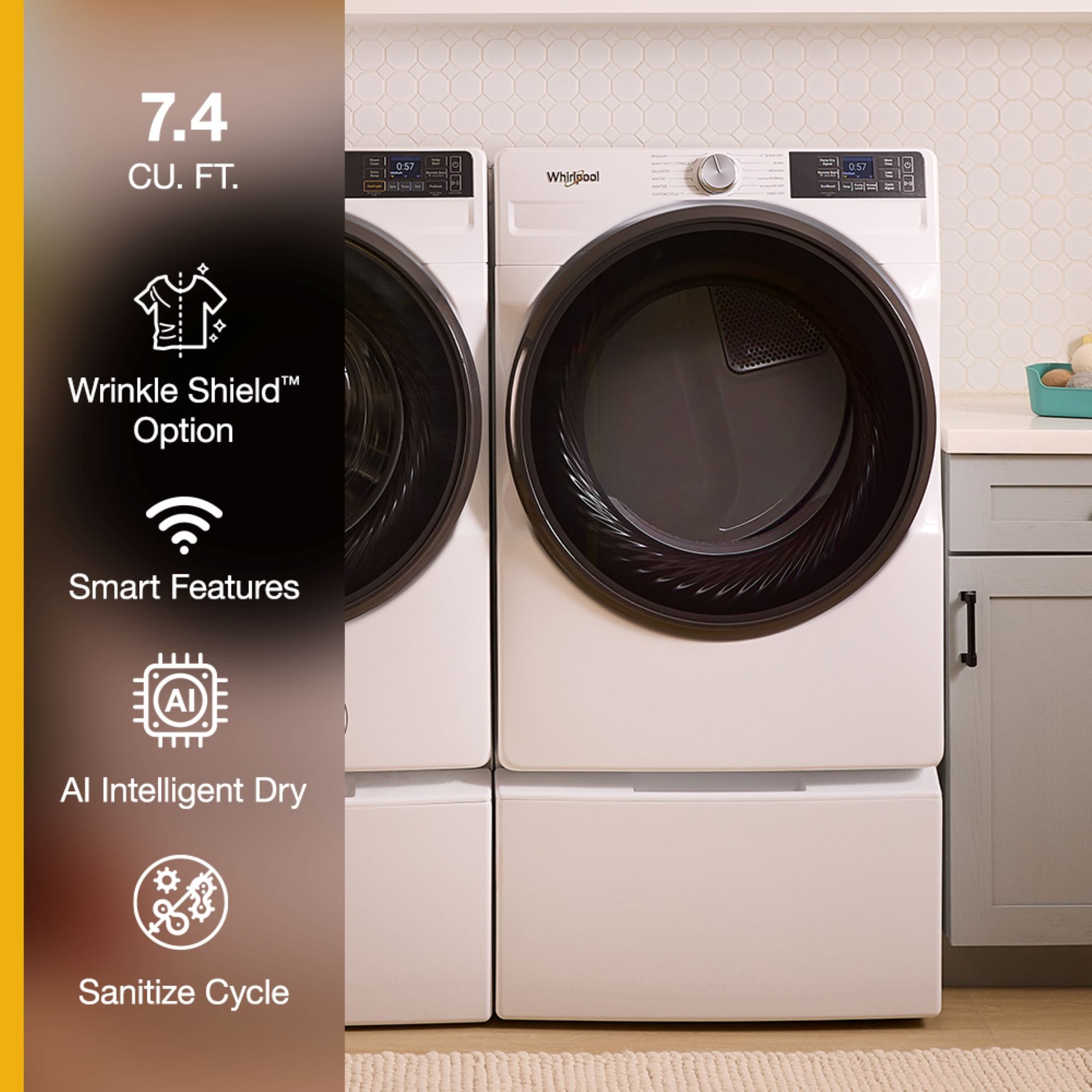 Whirlpool WGD5720RW Gas-Dryers - View #8